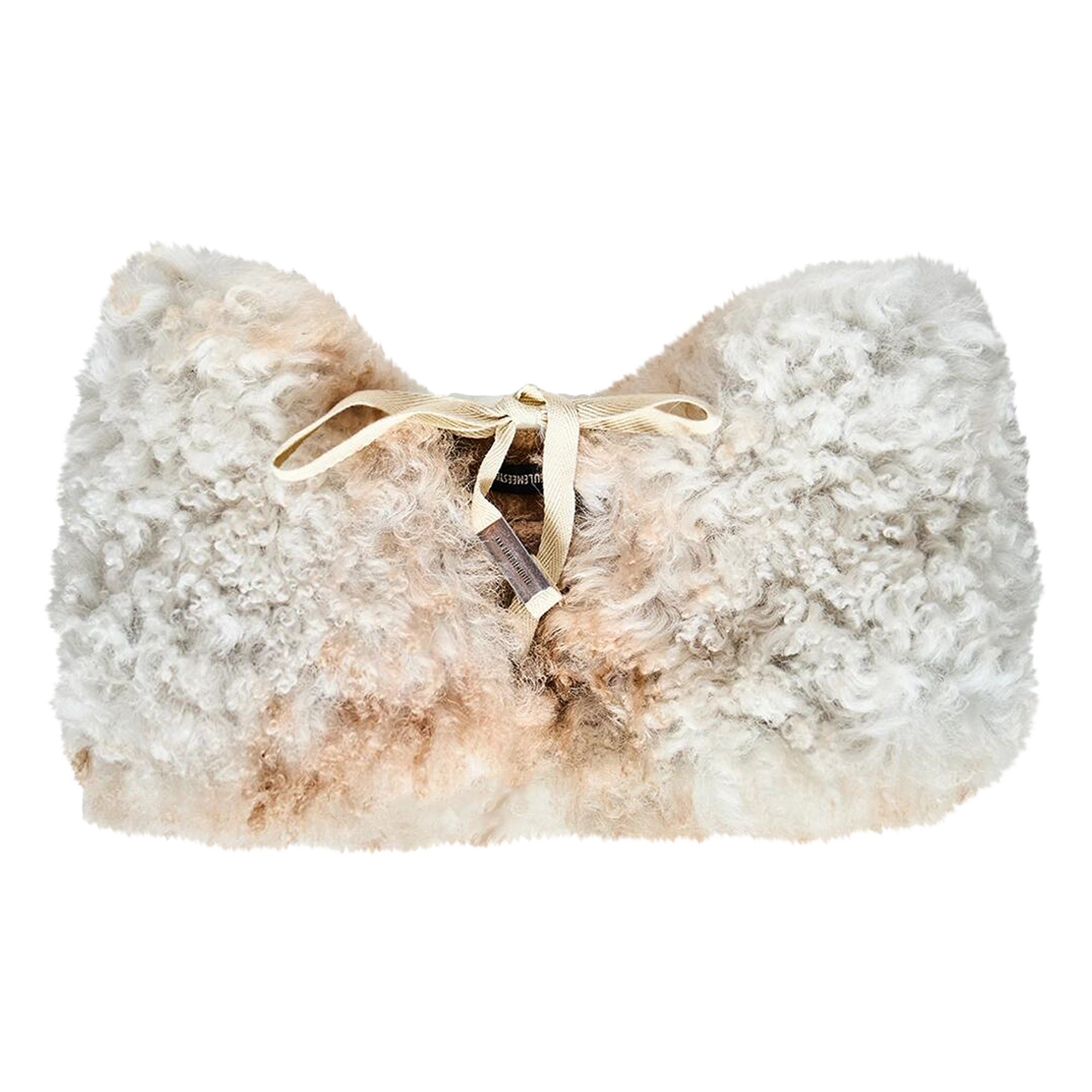 Pre-owned Ann Demeulemeester Davin Double Breasted High Comfort Caban 'ivory/natural'