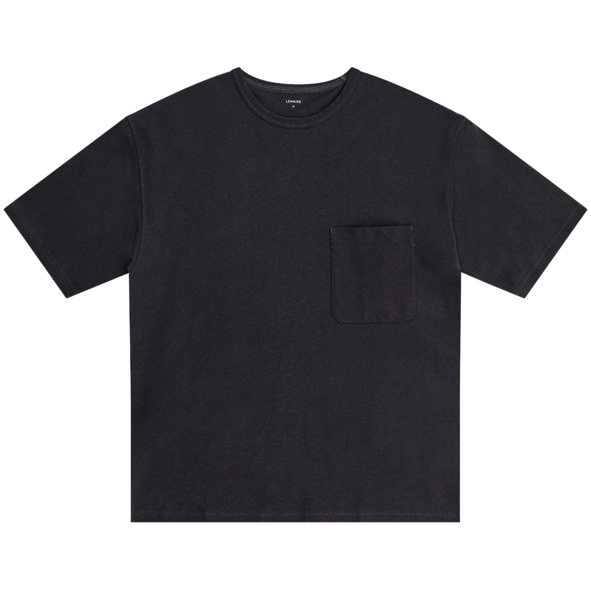 Pre-owned Lemaire Boxy Short-sleeve T-shirt 'jet Black' | Men's Size S