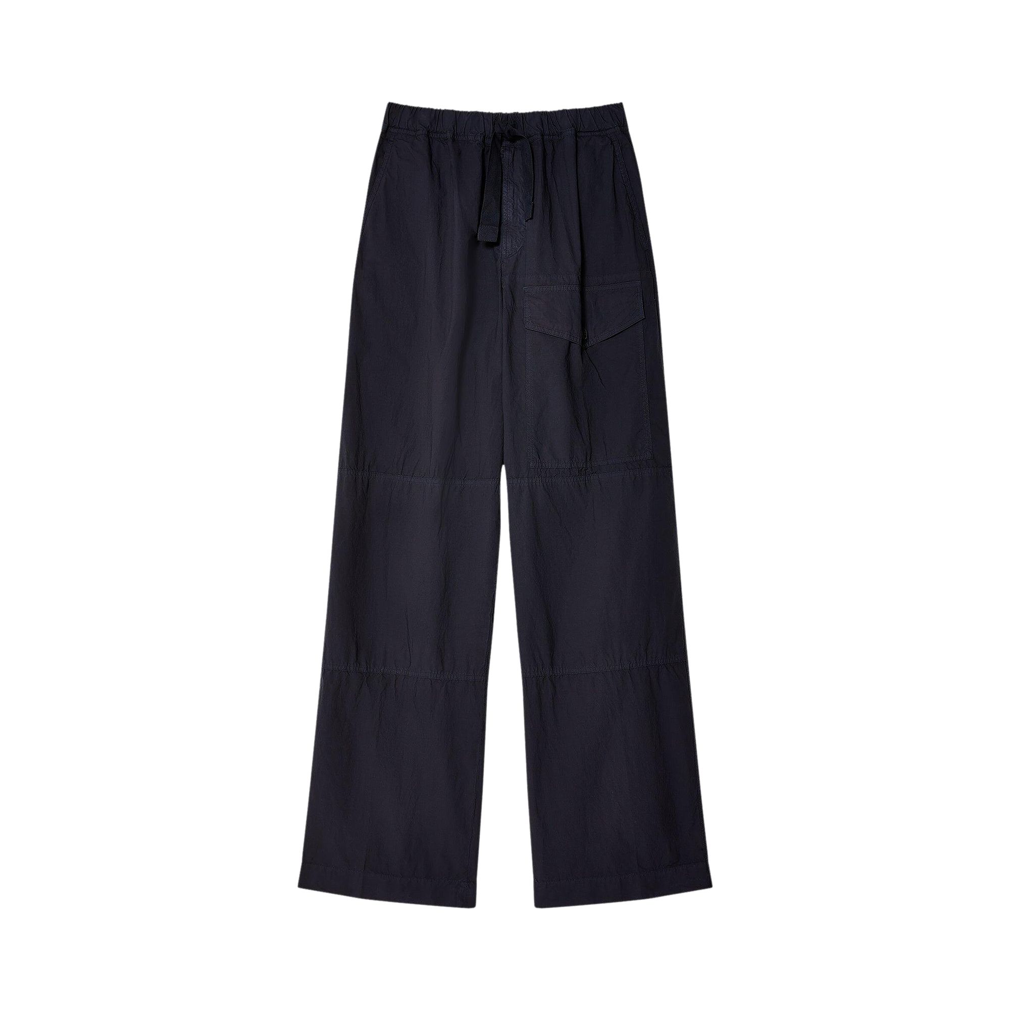 Pre-owned Dries Van Noten Loose Fit Highwaist Cargo Pant 'navy' | Blue | Men's Size 46