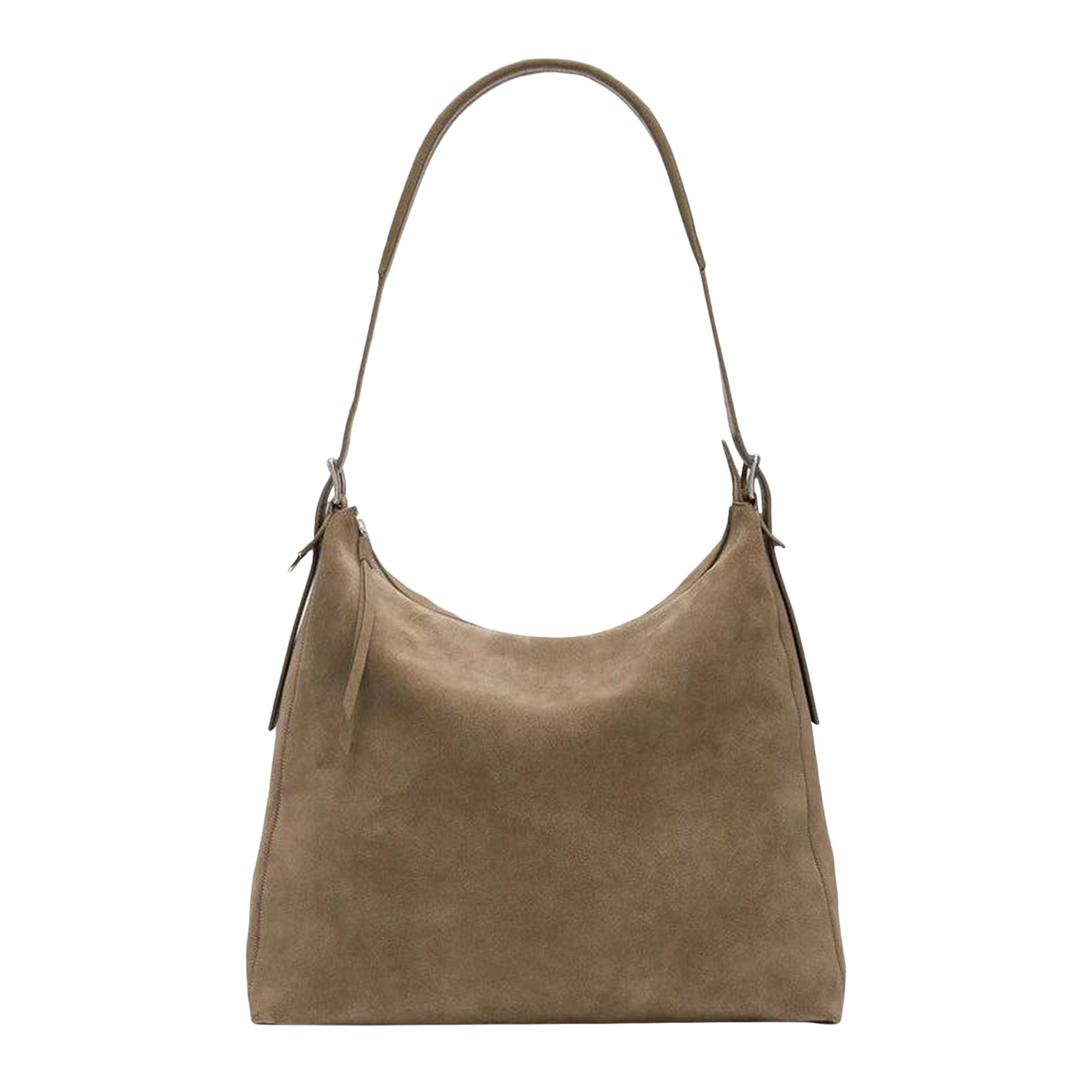 Pre-owned Lemaire Belted Hobo Bag 'pebble' | Brown | Men's Size Onesize