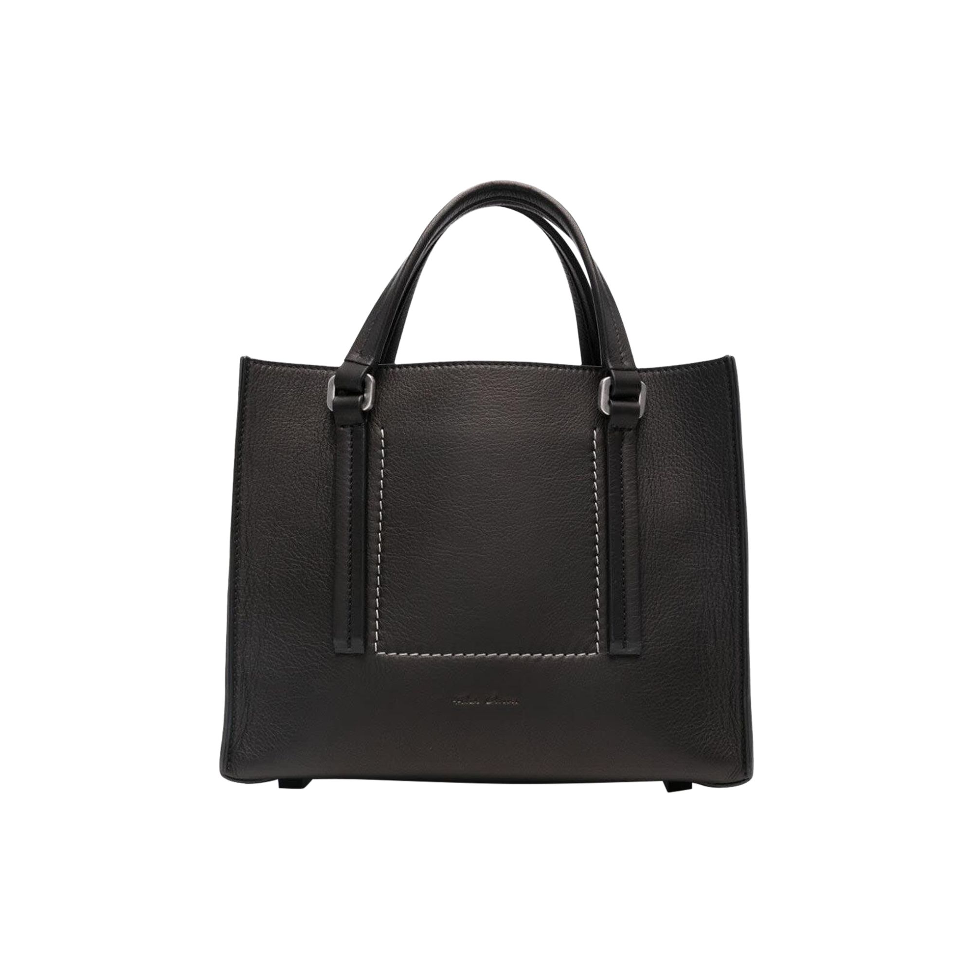 Pre-owned Rick Owens Mini Edith Shopper Bag 'black' | Men's Size Onesize