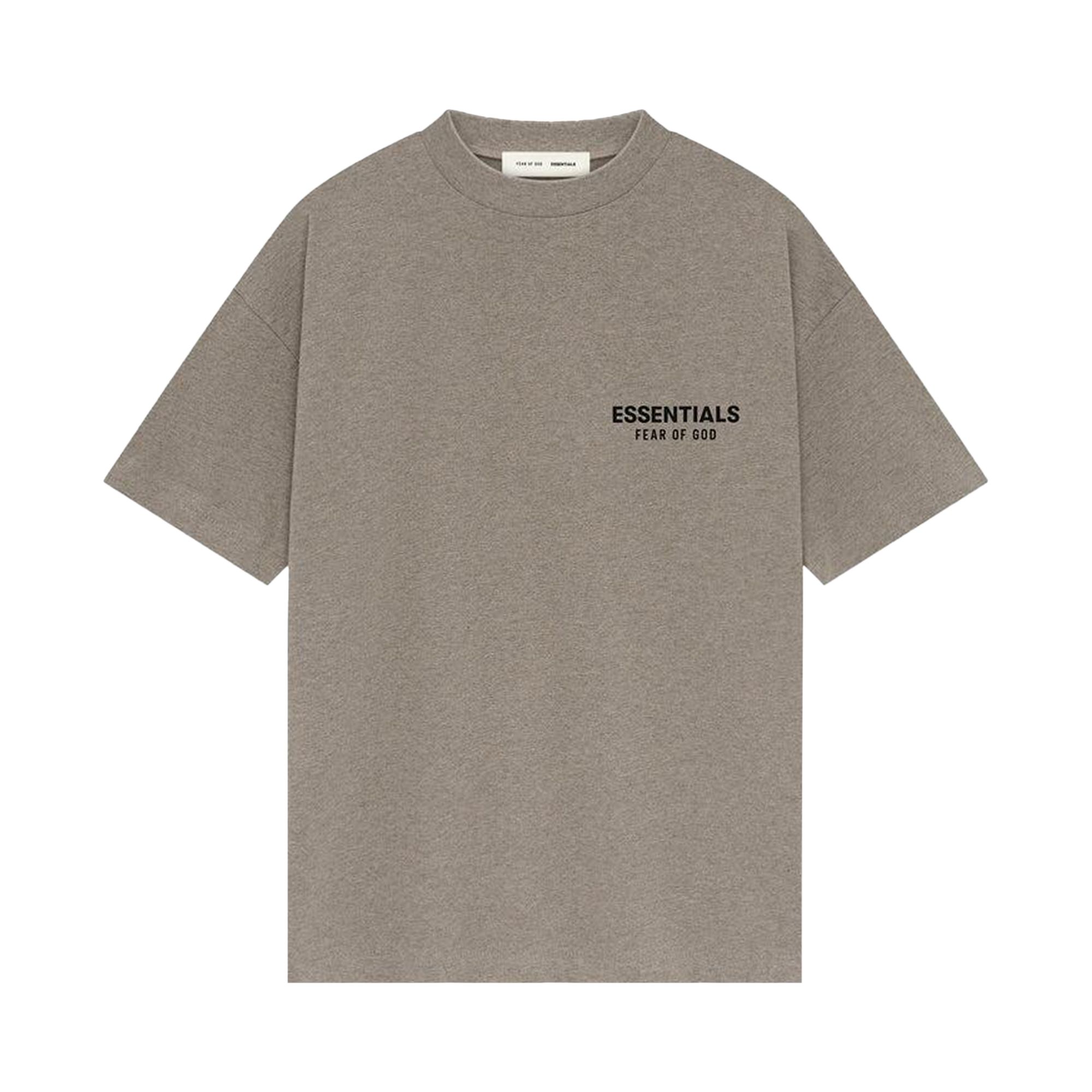 Pre-owned Essentials Fear Of God  Classic Fit T-shirt 'homestead Heather' | Grey | Men's Size M