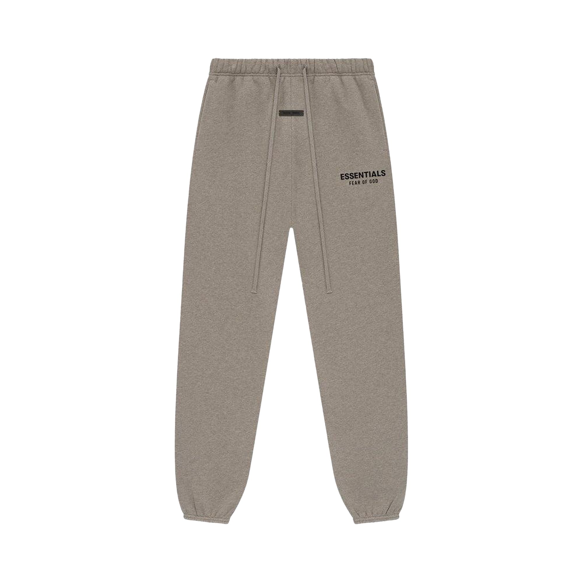 Pre-owned Essentials Fear Of God Classic Fit Fleece Sweatpant 'homestead Heather' | Grey | Men's Size S