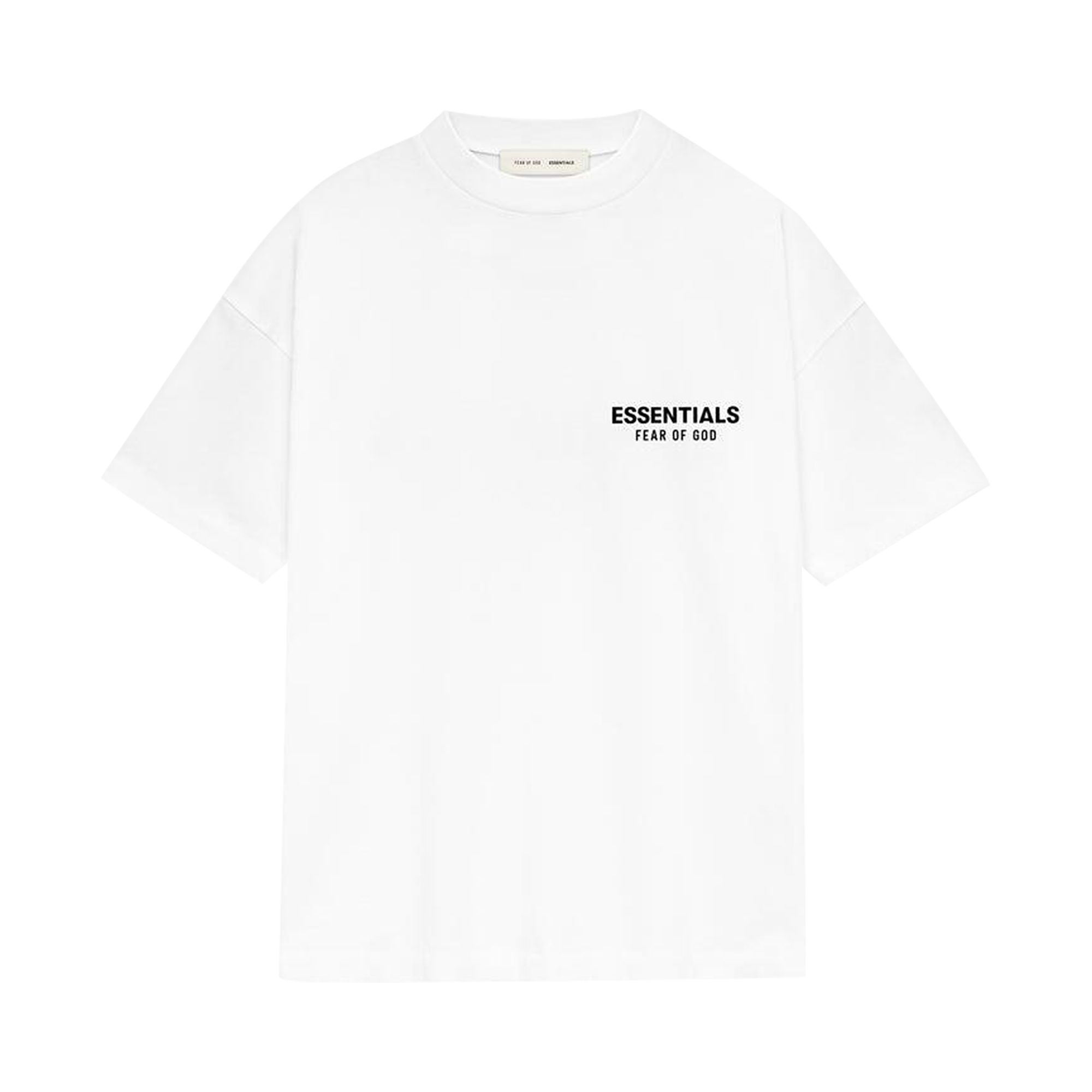 Pre-owned Essentials Fear Of God  Classic Fit T-shirt 'bright White' | Men's Size Xs