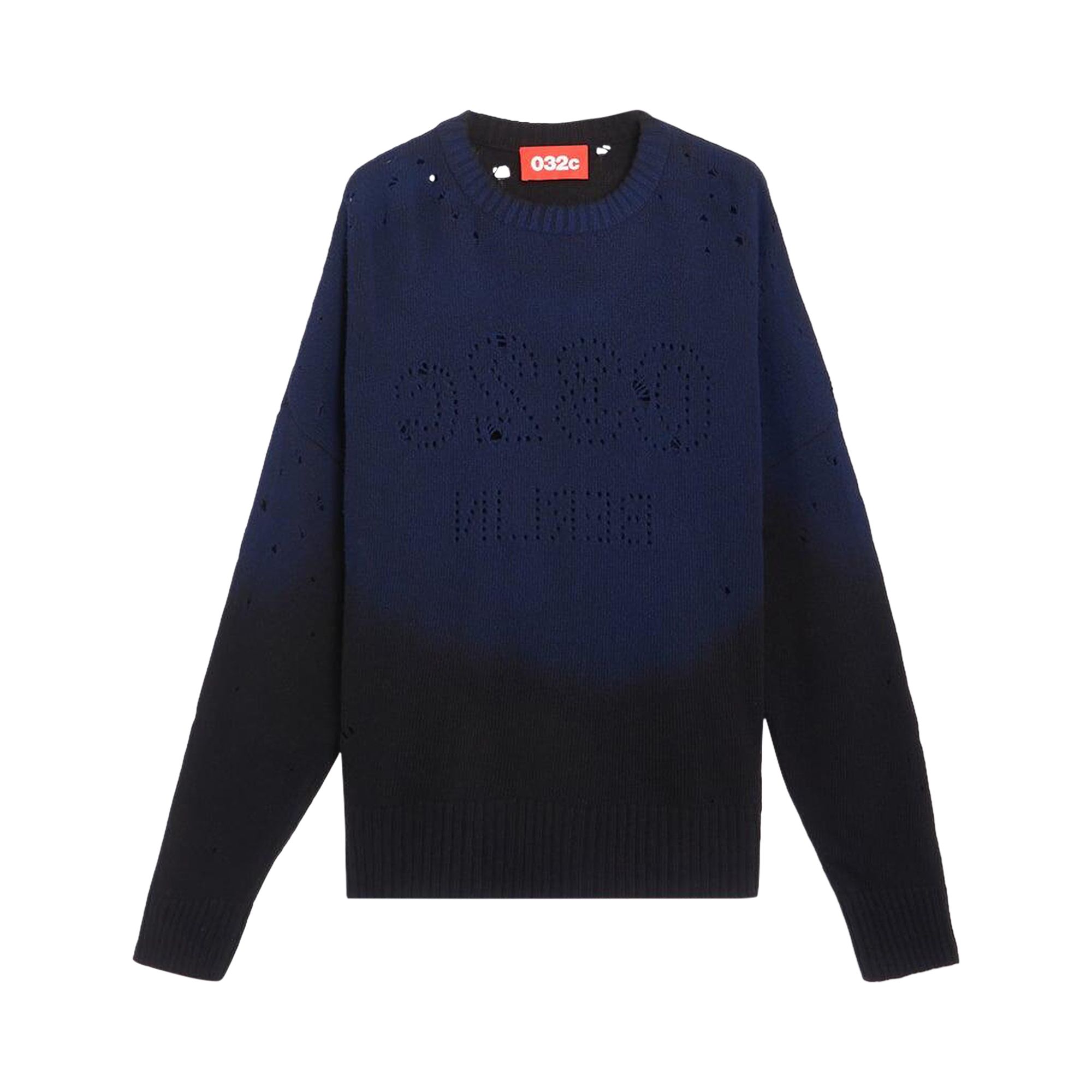 Pre-owned 032c Lazer Selfie Sweater 'black' | Men's Size Xl