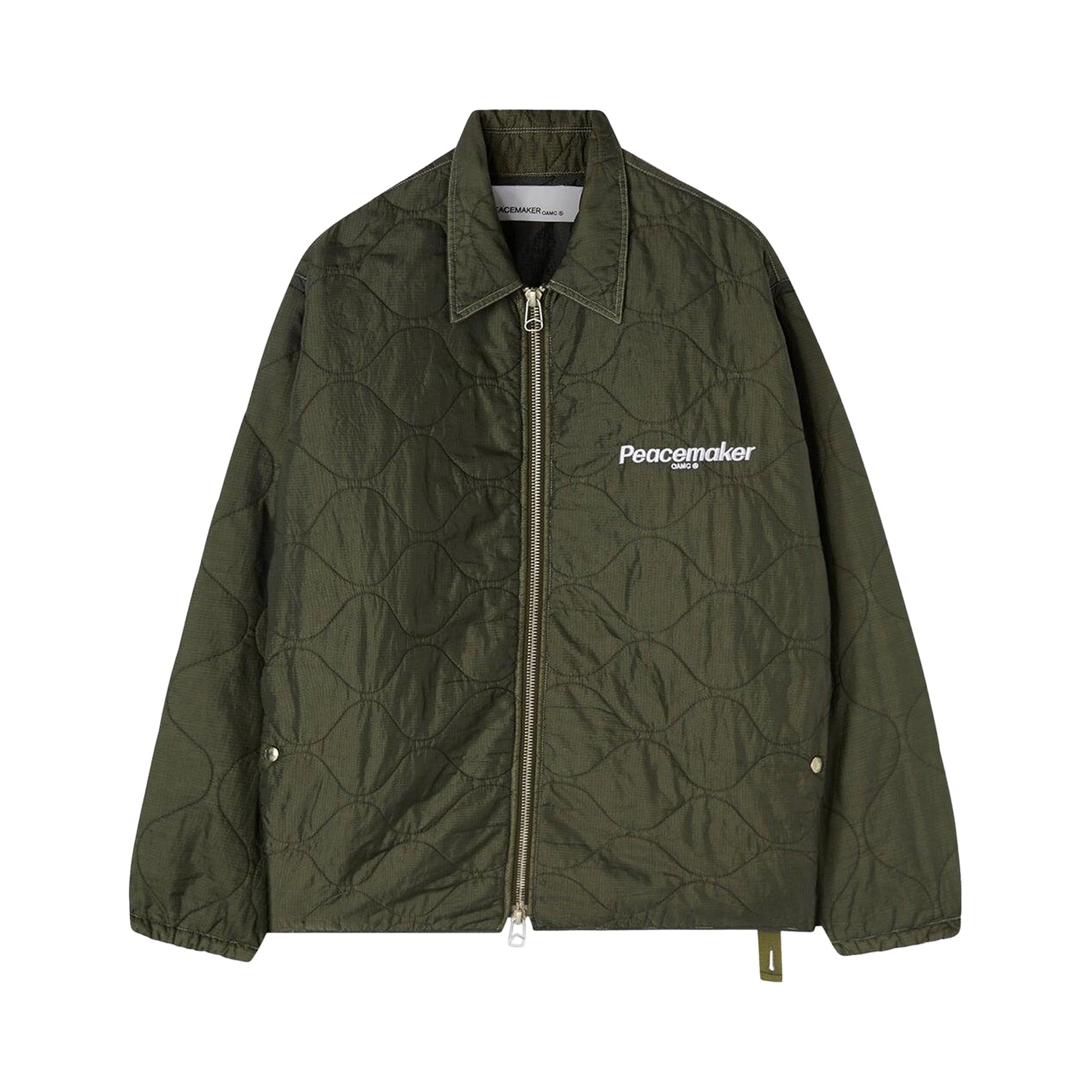 Pre-owned Oamc Peacemaker Combat Overshirt 'forest Night' | Green | Men's Size M