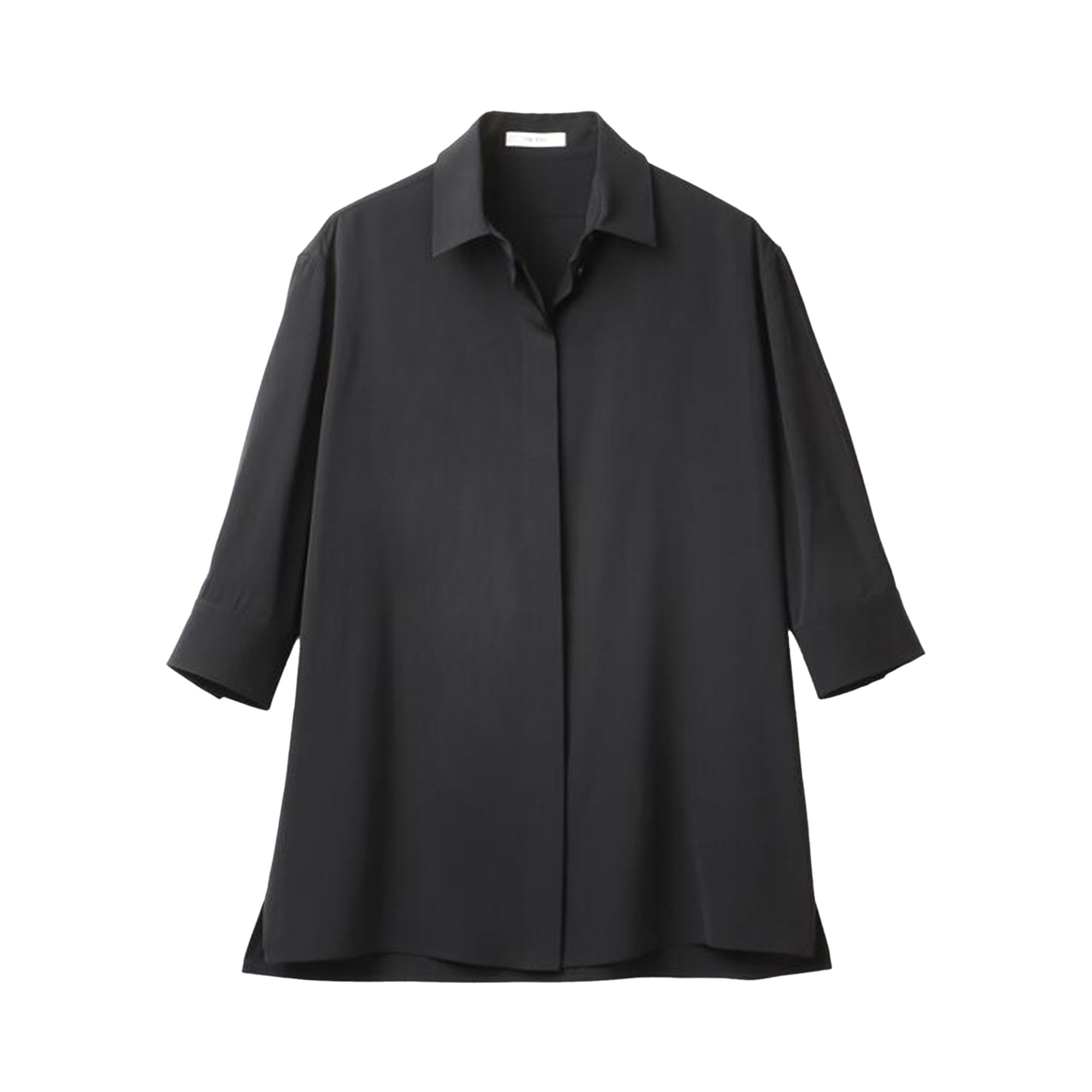 Pre-owned The Row Elada Shirt 'black' | Women's Size Xl