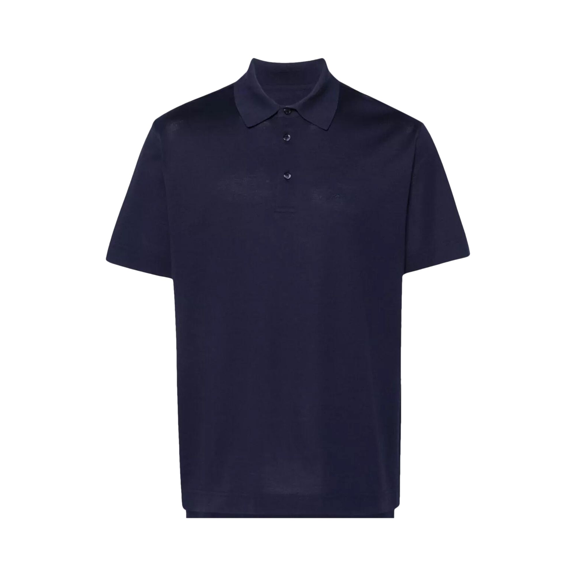 Pre-owned Givenchy Logo Embroidered Polo Shirt 'dark Blue' | Men's Size Xs