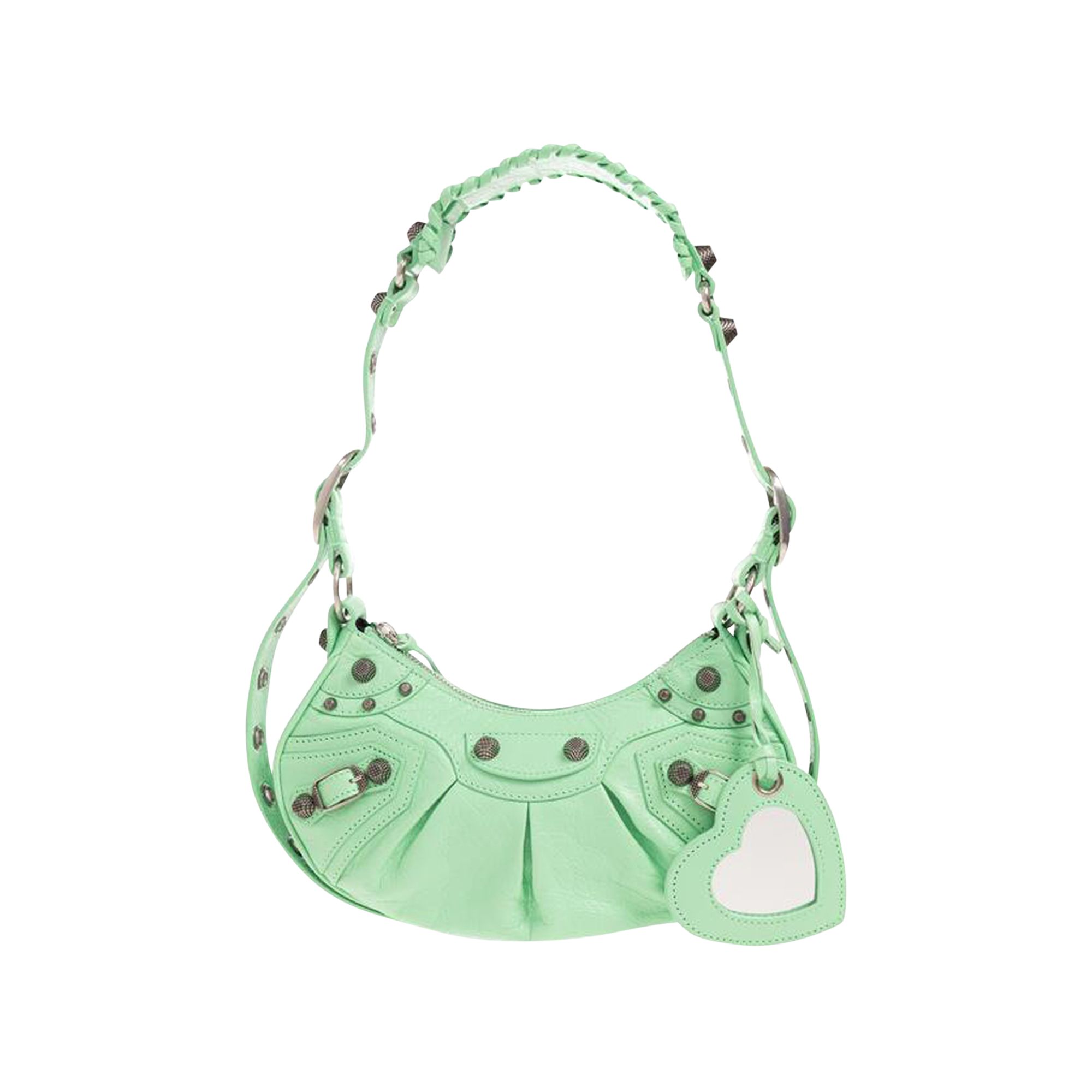 Pre-owned Balenciaga Le Cagole Shoulder Bag 'mint Green' | Women's Size Onesize