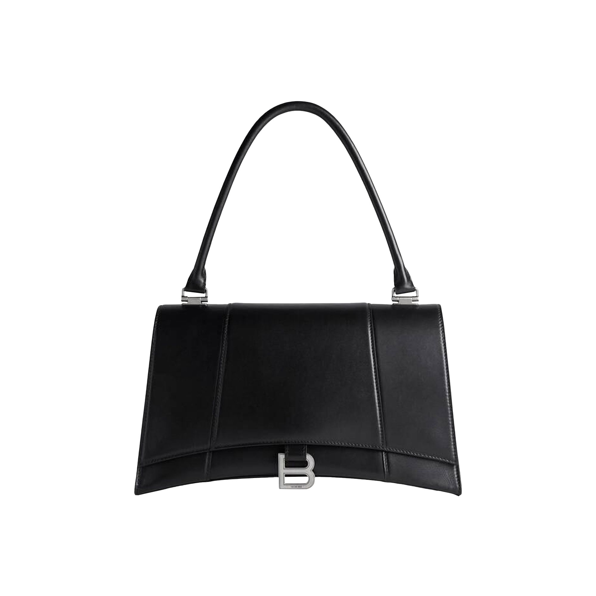 Pre-owned Balenciaga Hourglass Hinge Medium Shoulder Bag 'black' | Women's Size Onesize