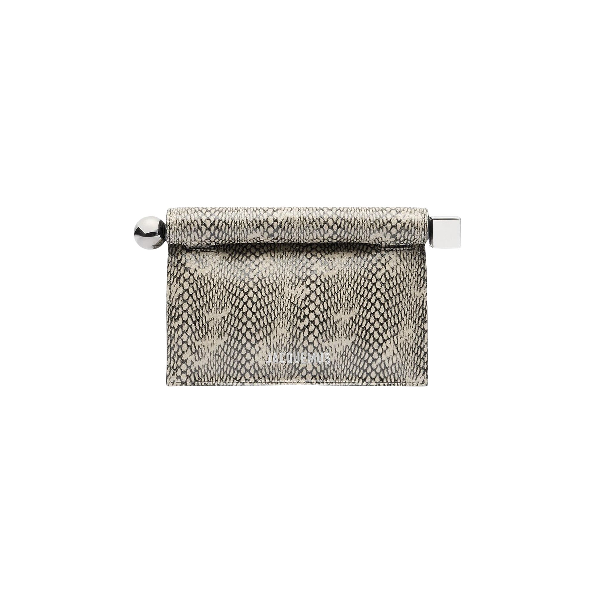 Pre-owned Jacquemus La Petite Pochette Rond Clutch 'beige' | Tan | Women's Size Onesize