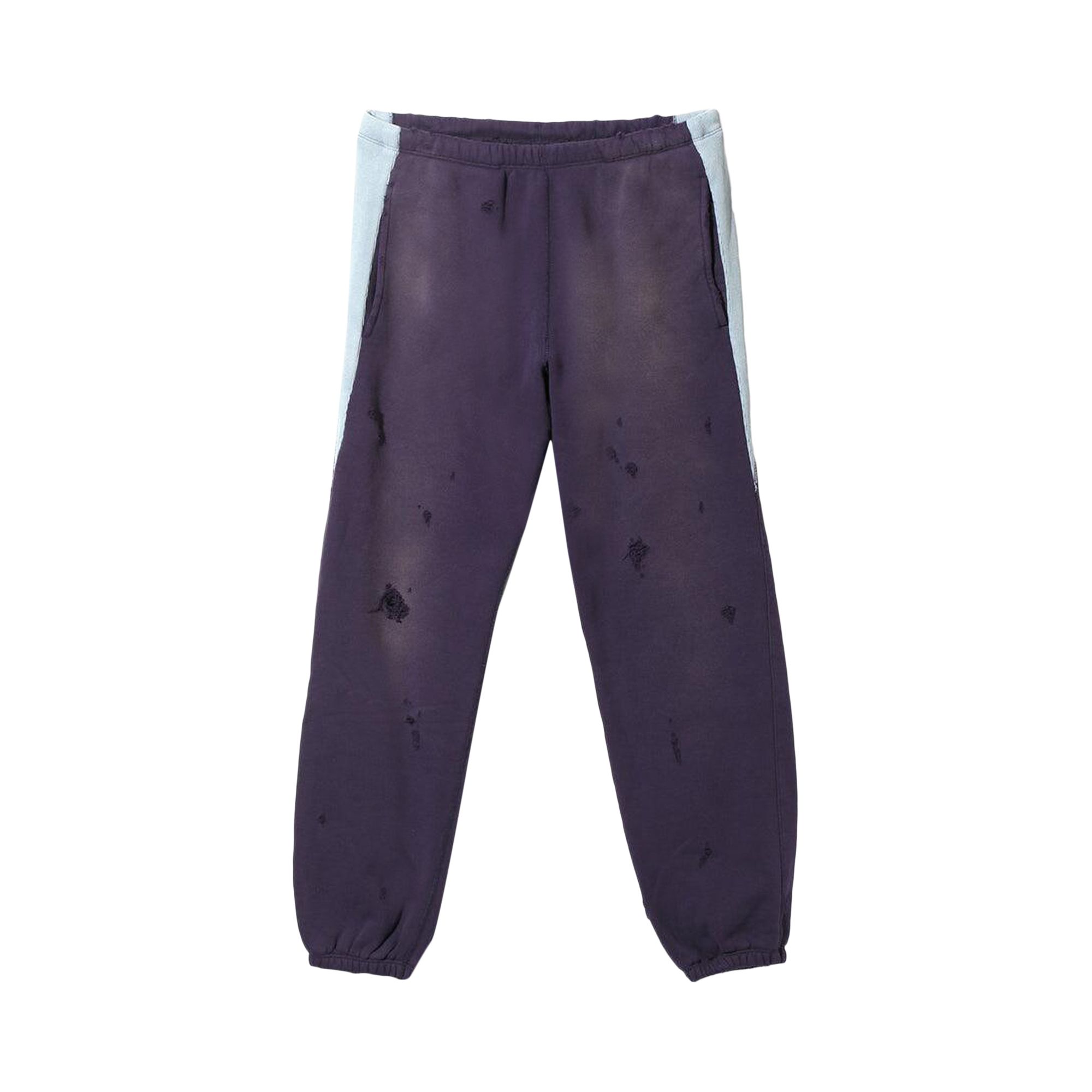 Pre-owned Needles 2-tone French Terry Sweatpants 'purple' | Men's Size L