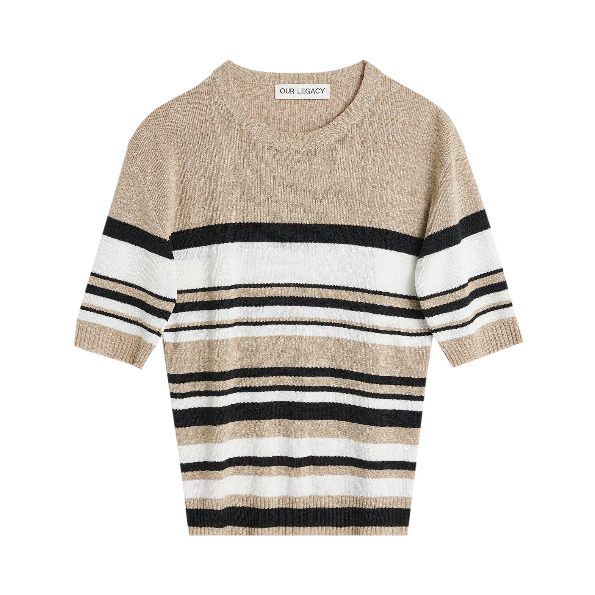 Pre-owned Our Legacy Venice B Stripe Teeny Tee 'multicolor' | Multi-color | Men's Size 52