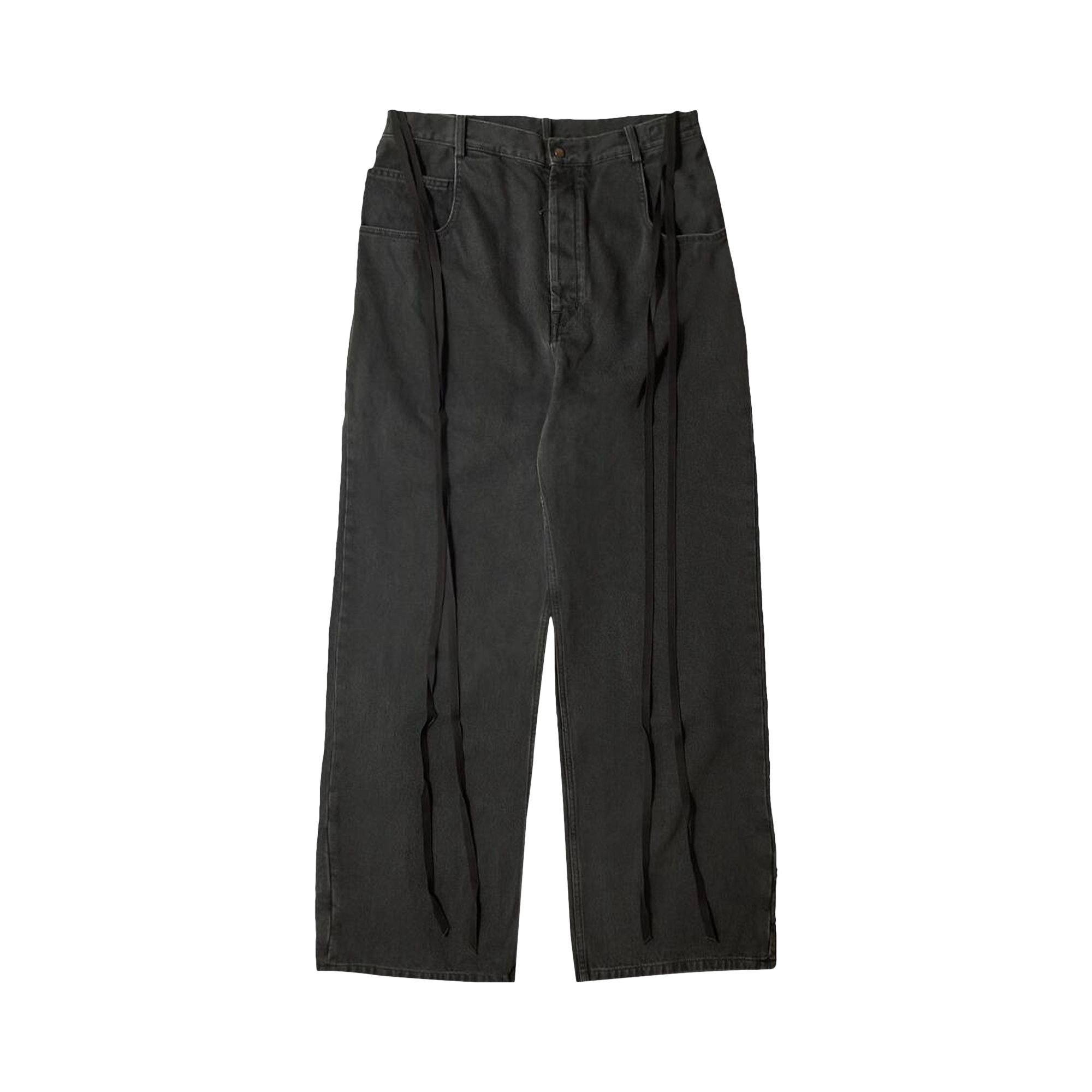 Pre-owned Ann Demeulemeester Olan 5-pockets High Comfort Trousers 'grey' | Men's Size 52 In Gray