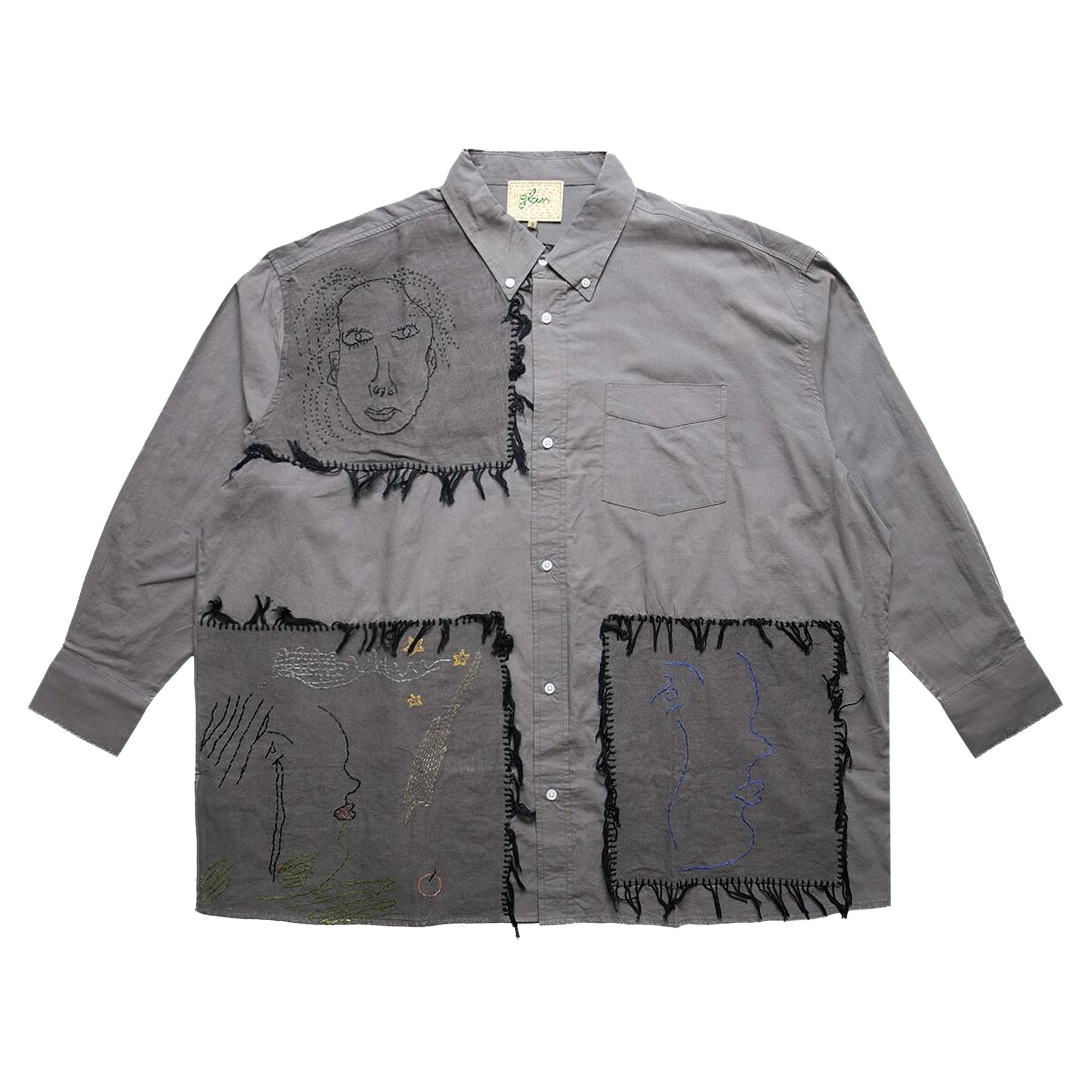 Pre-owned Glass Cypress Faces Shirt 'grey' | Men's Size Xl In Gray