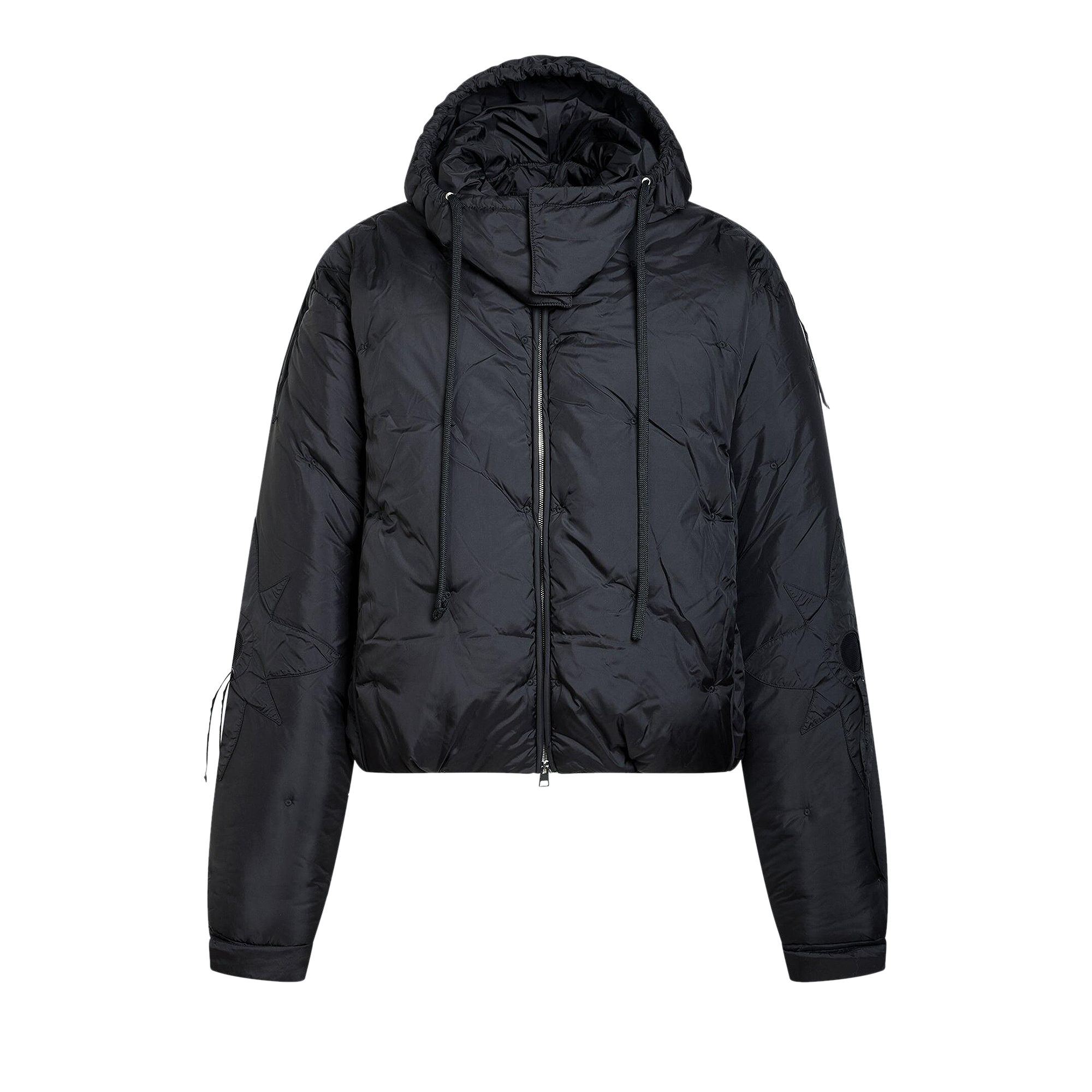 Pre-owned Kusikohc Flower Puffer Jacket 'black' | Men's Size L