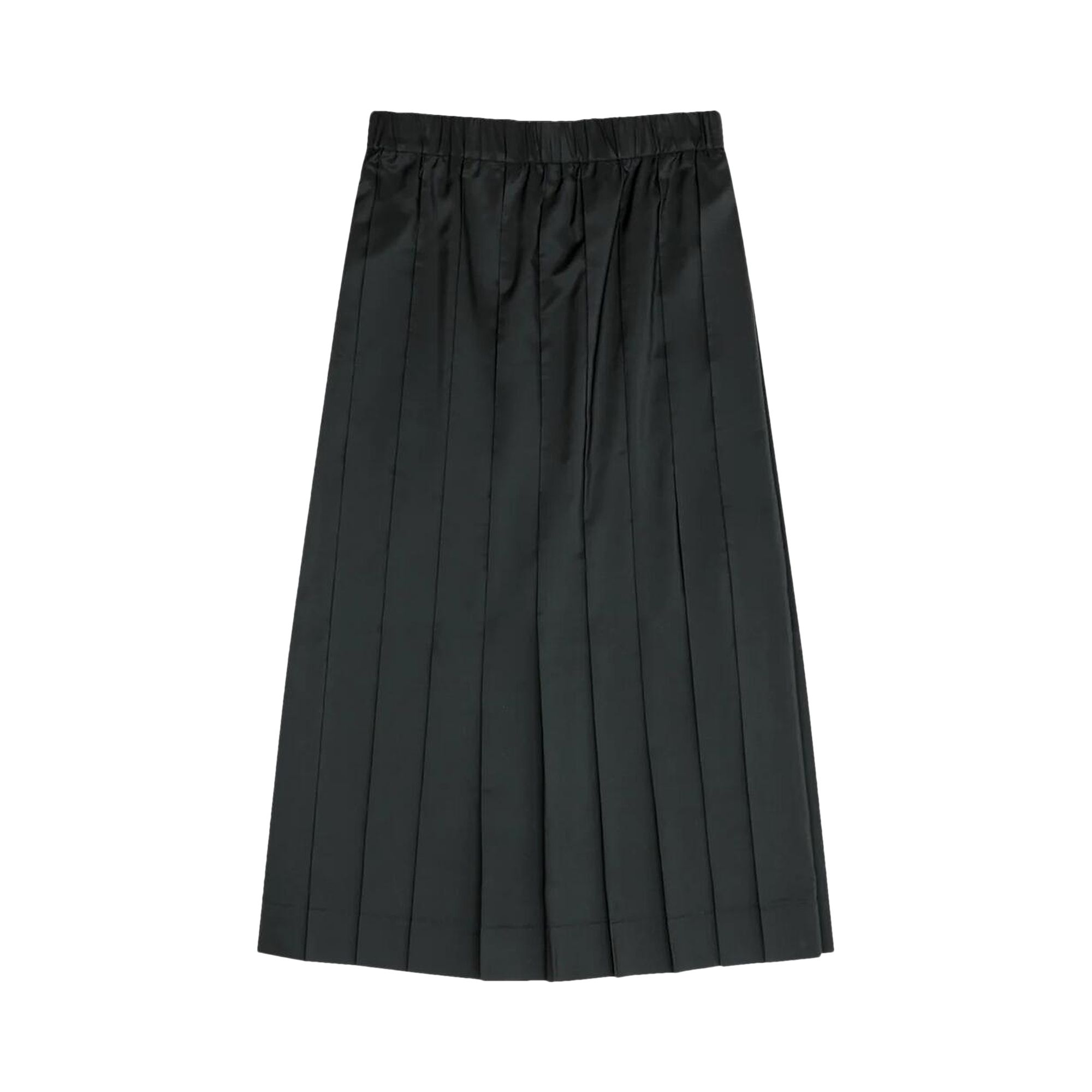 Pre-owned Simone Rocha Pleated Elasticated Waist Kilt Skirt 'black' | Men's Size Xl