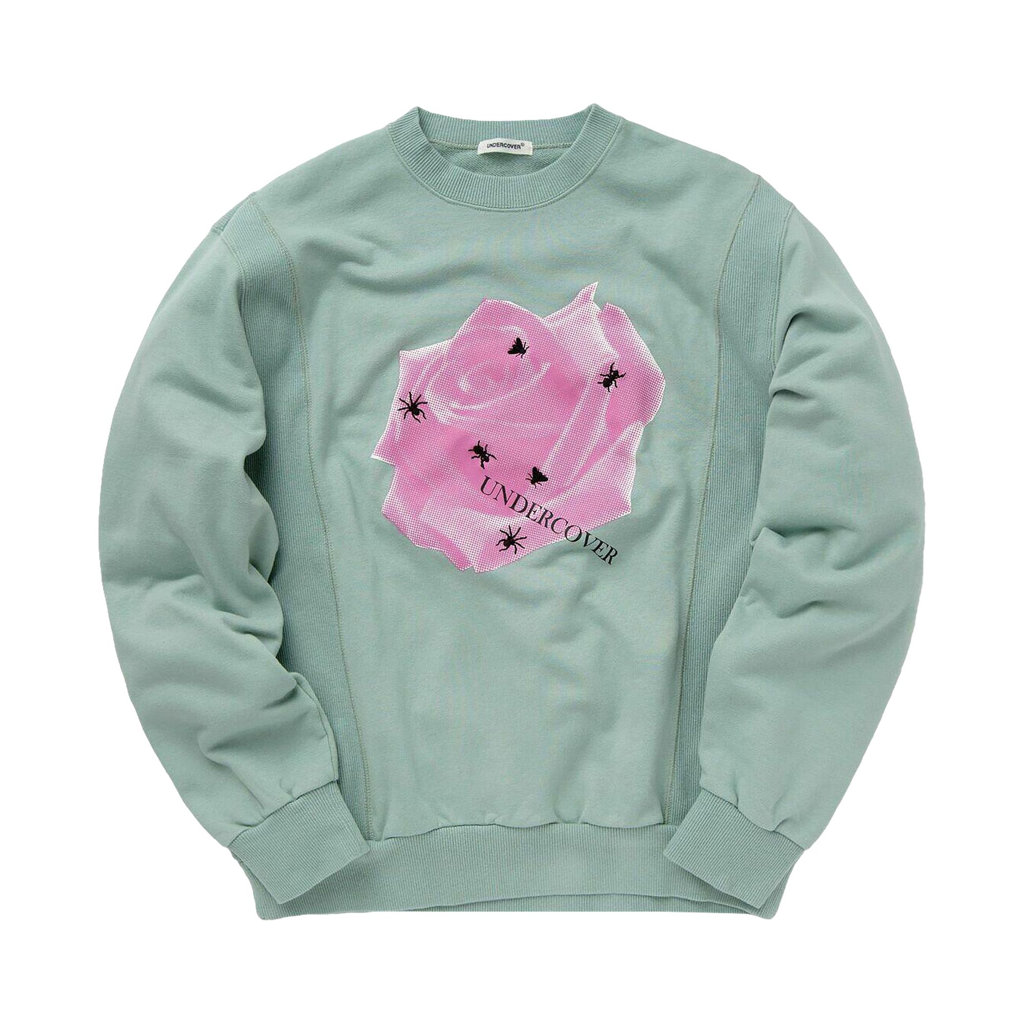 Pre-owned Undercover Graphic Print Sweatshirt 'mint' | Green | Men's Size 3