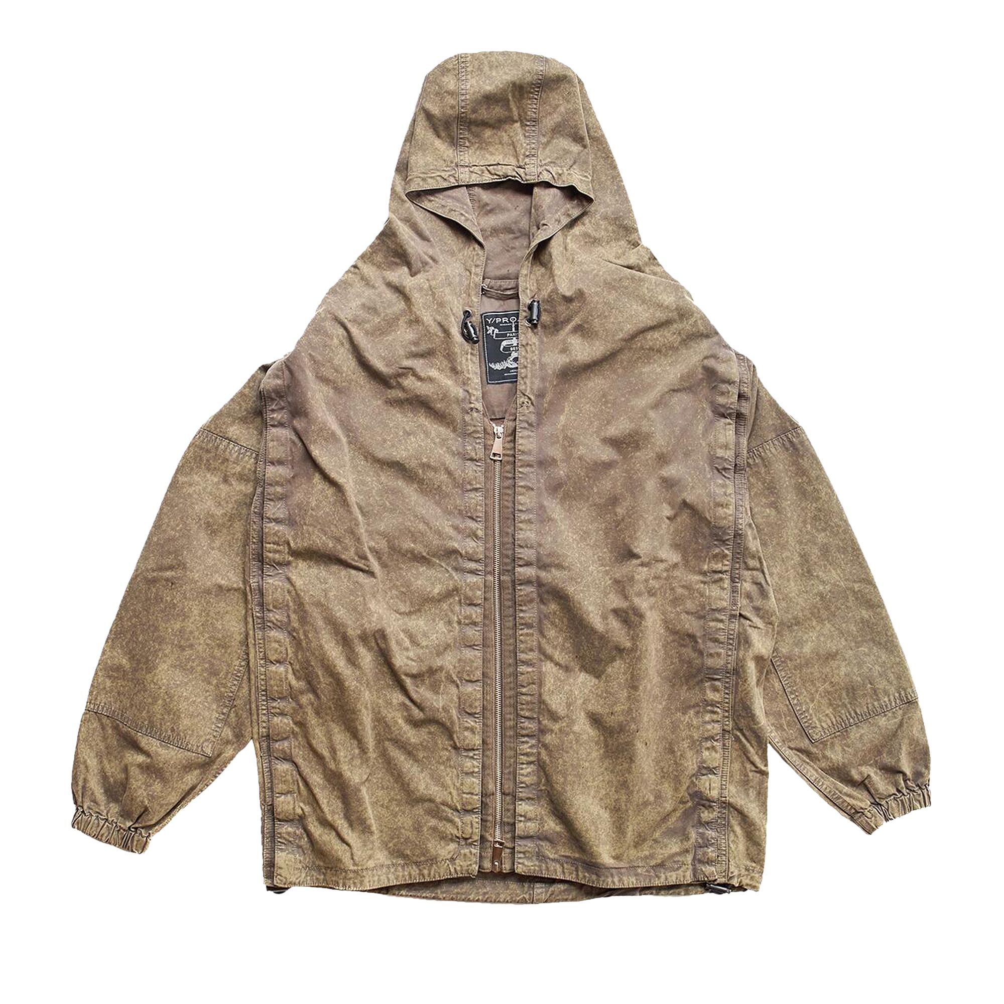 Pre-owned Y/project Velcro Cargo Jacket 'green' | Men's Size Xxl