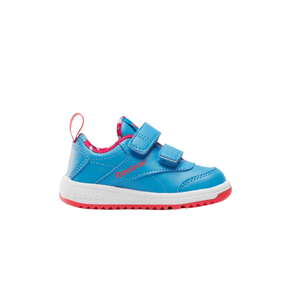 Pre-owned Reebok Weebok Clasp Low 2 Toddler 'always Blue Energy Red' | Infant Size 9.5
