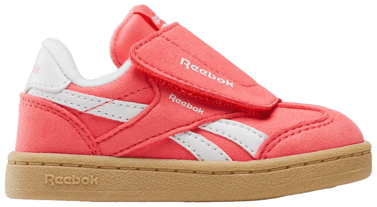 Reebok Smash Edge Hook  Loop Toddler Sunset Coral