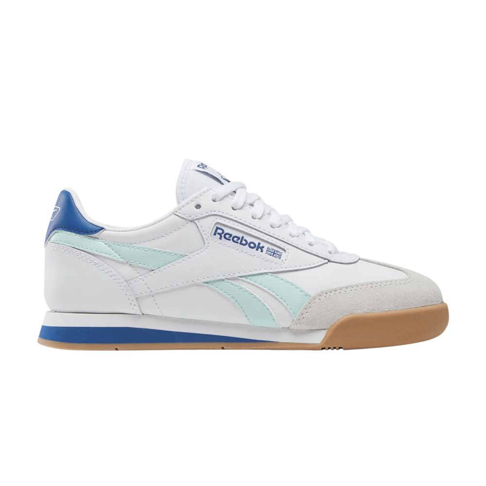 Pre-owned Reebok Campio Xt Big Kid 'white Glitch Aqua Blue' | Kid's Size 7