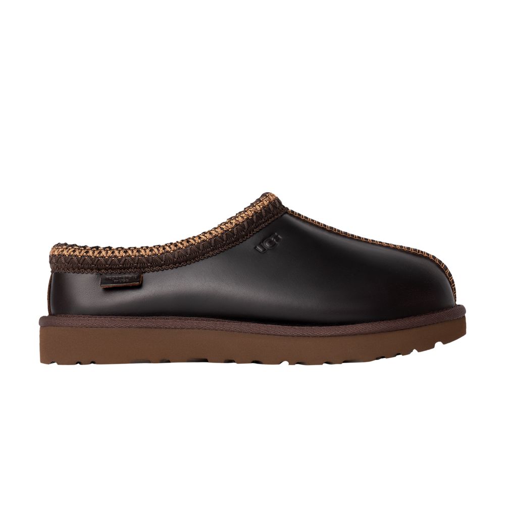 Pre-owned Ugg Wmns Tasman Regen Slipper 'ironwood' | Black | Women's Size 5