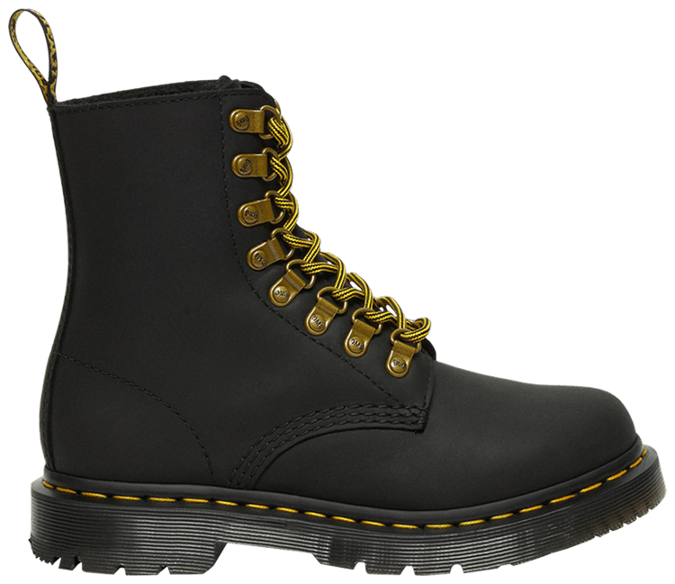 Dr Martens Wmns 1460 Pascal Wintergrip 8 Eye Boot Black