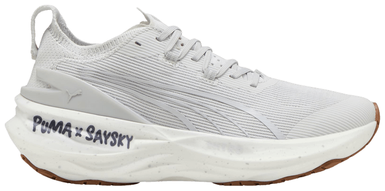 ◆PUMA◆ Forever Run Nitro 2 Saysky Women's Feather Grey Lig PUMA x SAYSKY ForeverRun NITRO™ 2 Women's Running Shoes | PUMA