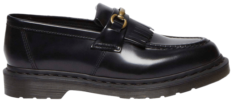 Adrian Snaffle Tassel Loafer Black