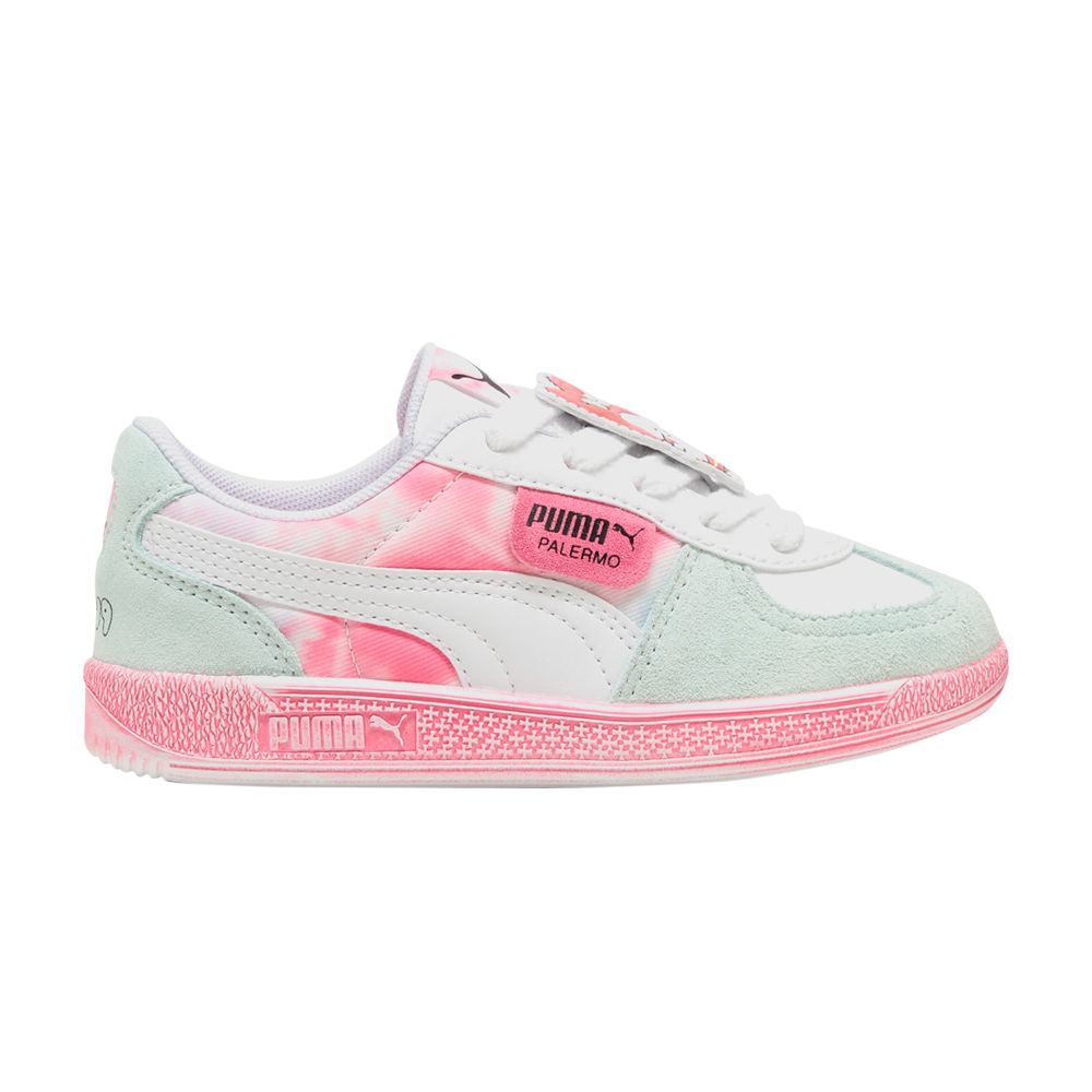 Puma Hello Kitty x Palermo Little Kid 'Hello Kitty and Friends Tie Dye' | White | Kid's Size 3.5 - 401415-01