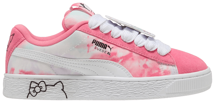 Hello Kitty x Puma Suede XL Big Kid Hello Kitty and Friends Tie Dye