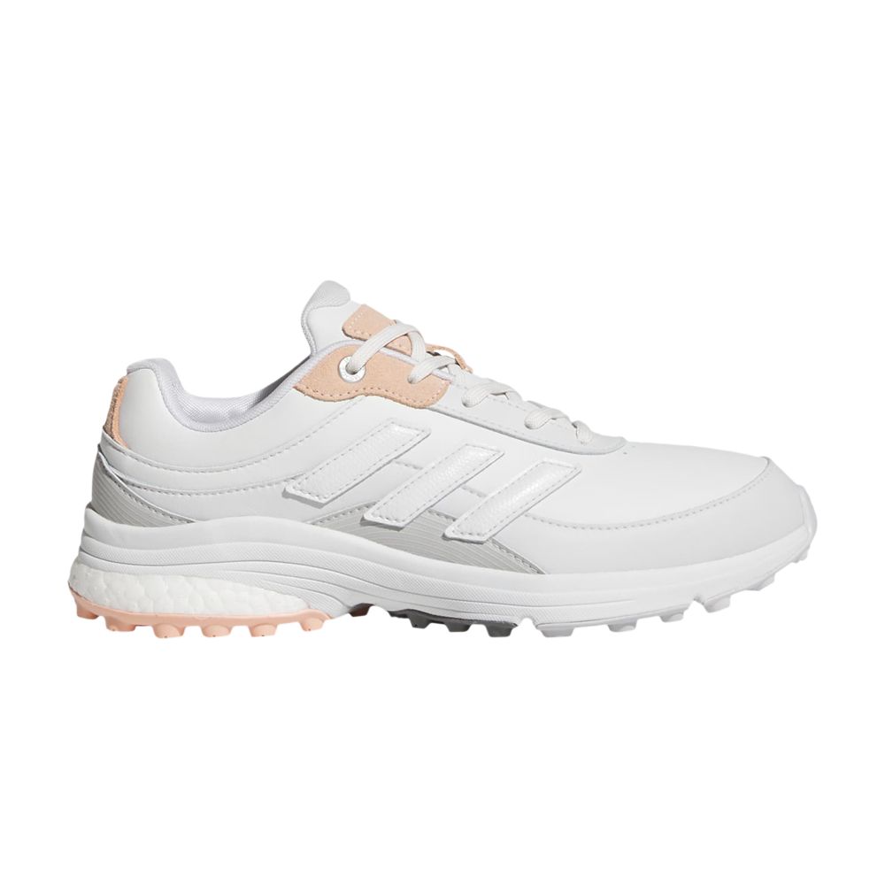 Pre-owned Adidas Originals Adidas Wmns Zoysia Spikeless Golf 'dash Grey White Powder Coral' | Women's Size 5