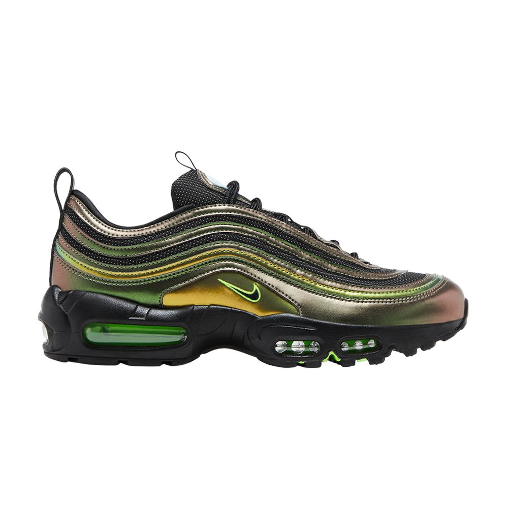 Pre-owned Nike Air Max 95/97 'university Of Oregon - Storm' Pe | Gold | Men's Size 5