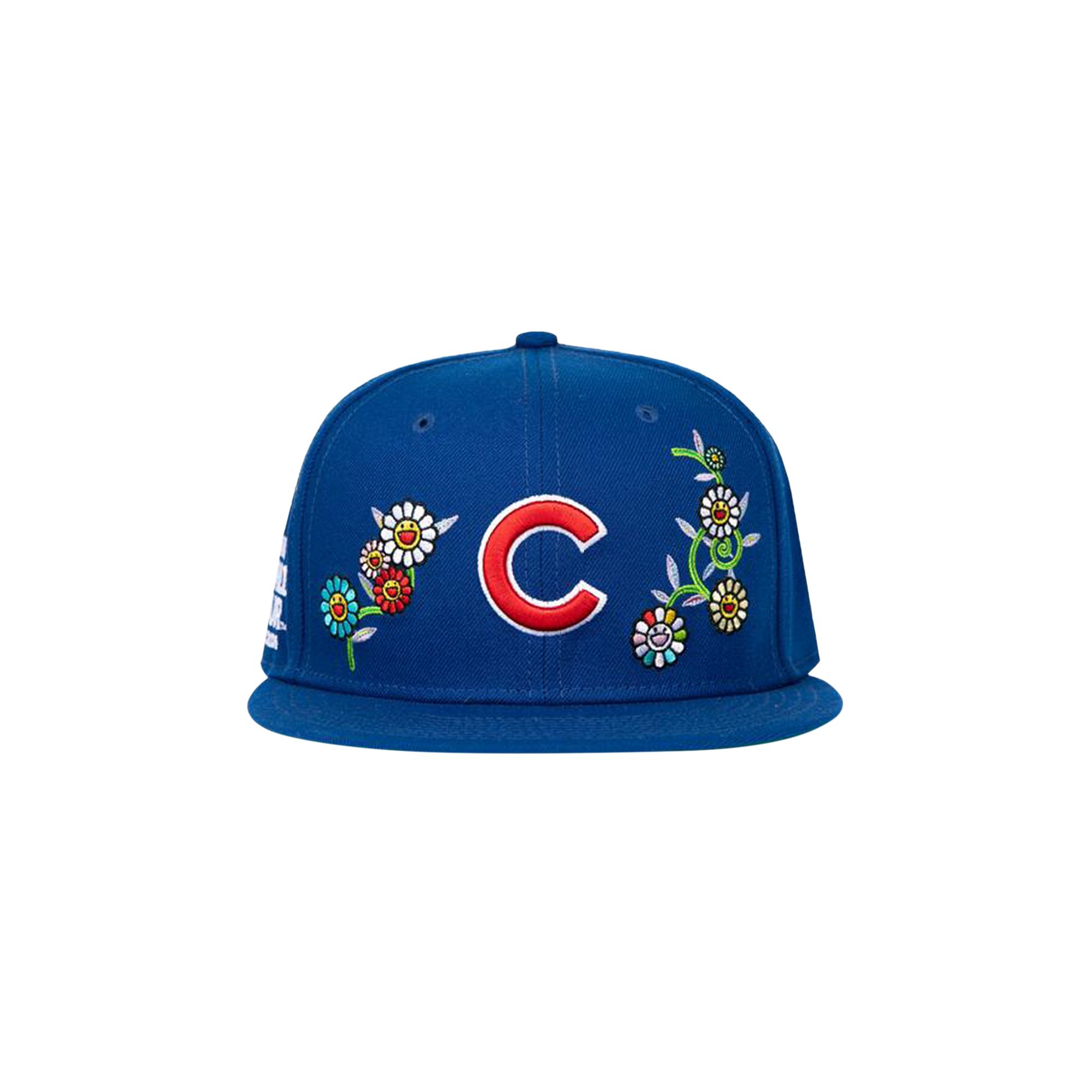 Pre-owned New Era X Takashi Murakami X Mlb World Tour Tokyo Series 2025 59fifty Cubs Fitted Hat 'blue'