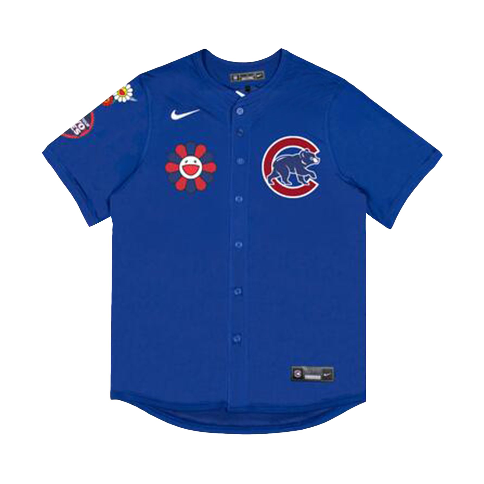 Pre-owned Nike X Takashi Murakami X Mlb World Tour Tokyo Series 2025 Cubs Away Jersey 'blue' | Men's Size Xl