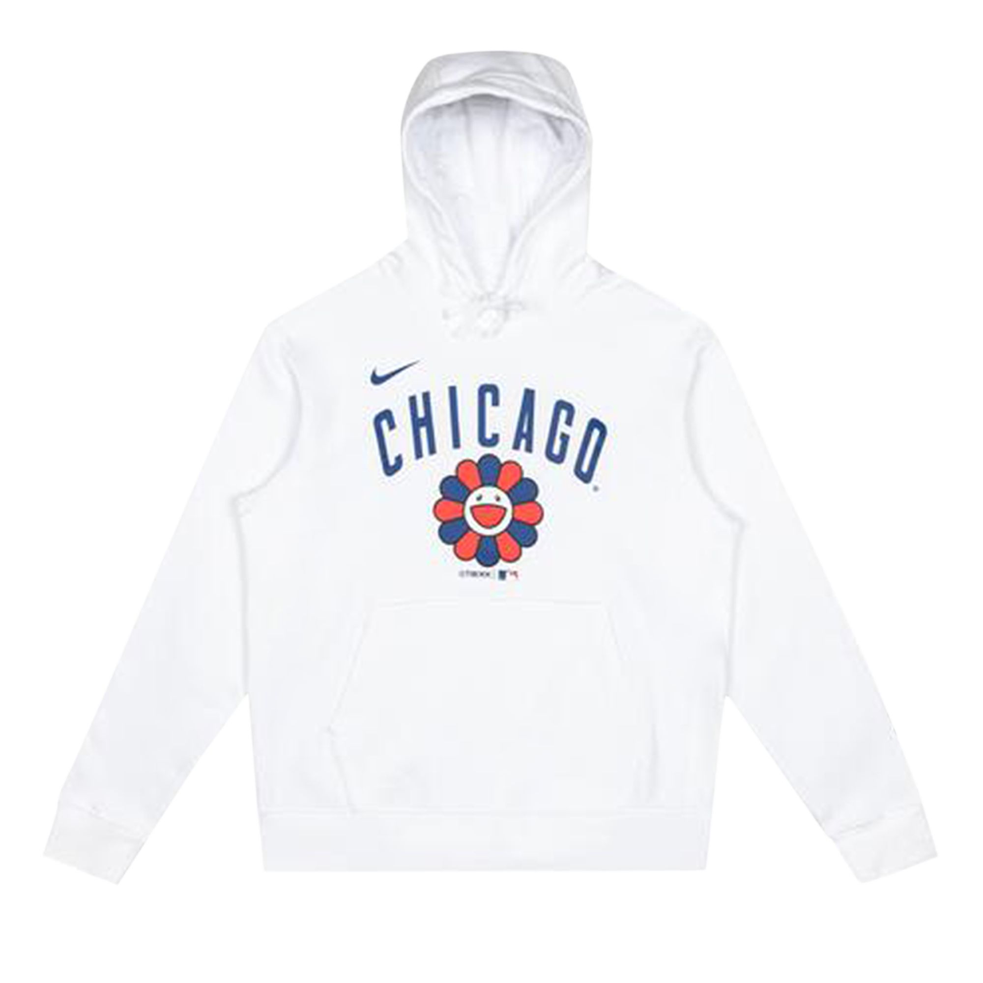 Pre-owned Nike X Takashi Murakami X Mlb World Tour Tokyo Series 2025 Cubs Hoodie 'white' | Men's Size L