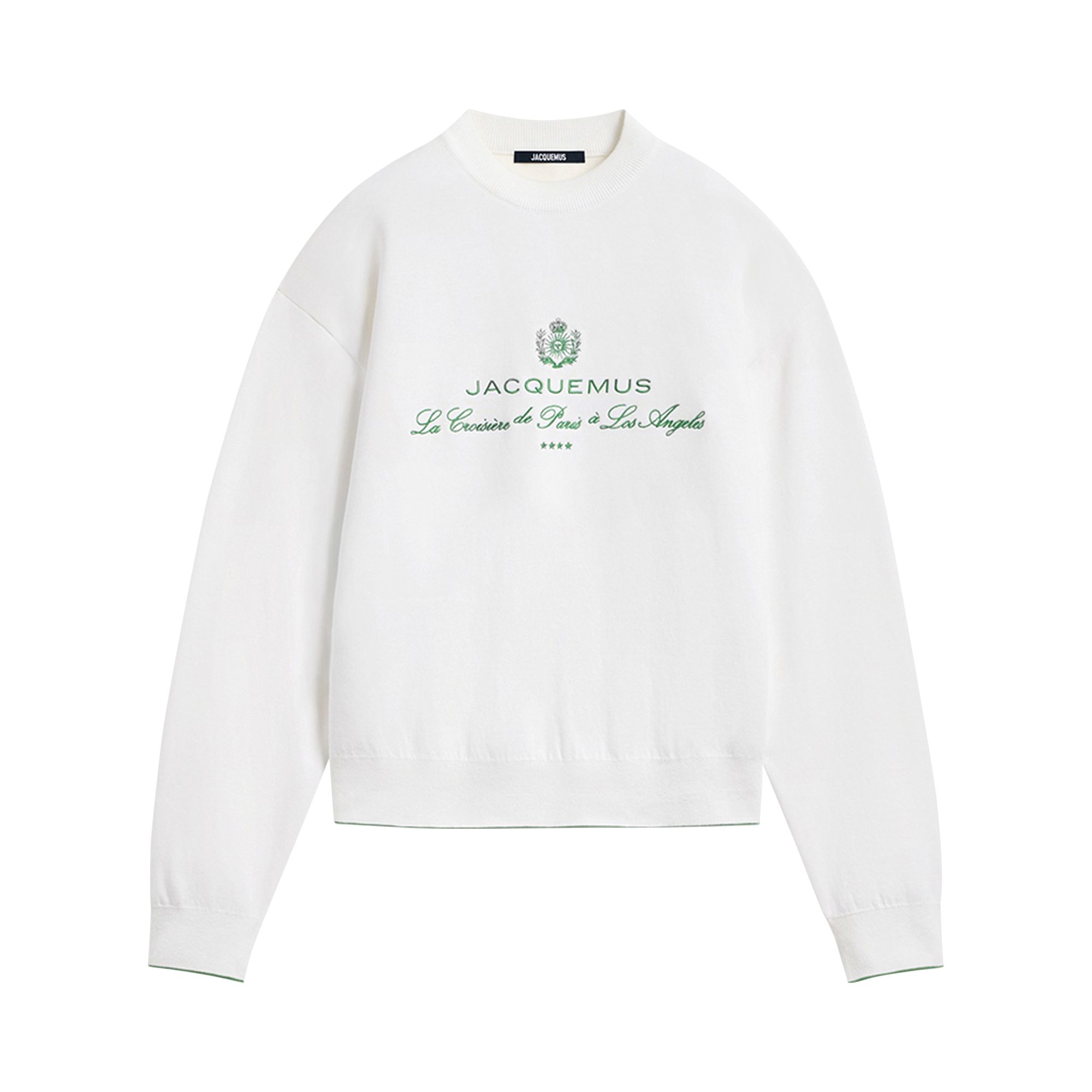 Pre-owned Jacquemus La Maille Venice 'hotel Address White' | Men's Size Xxl