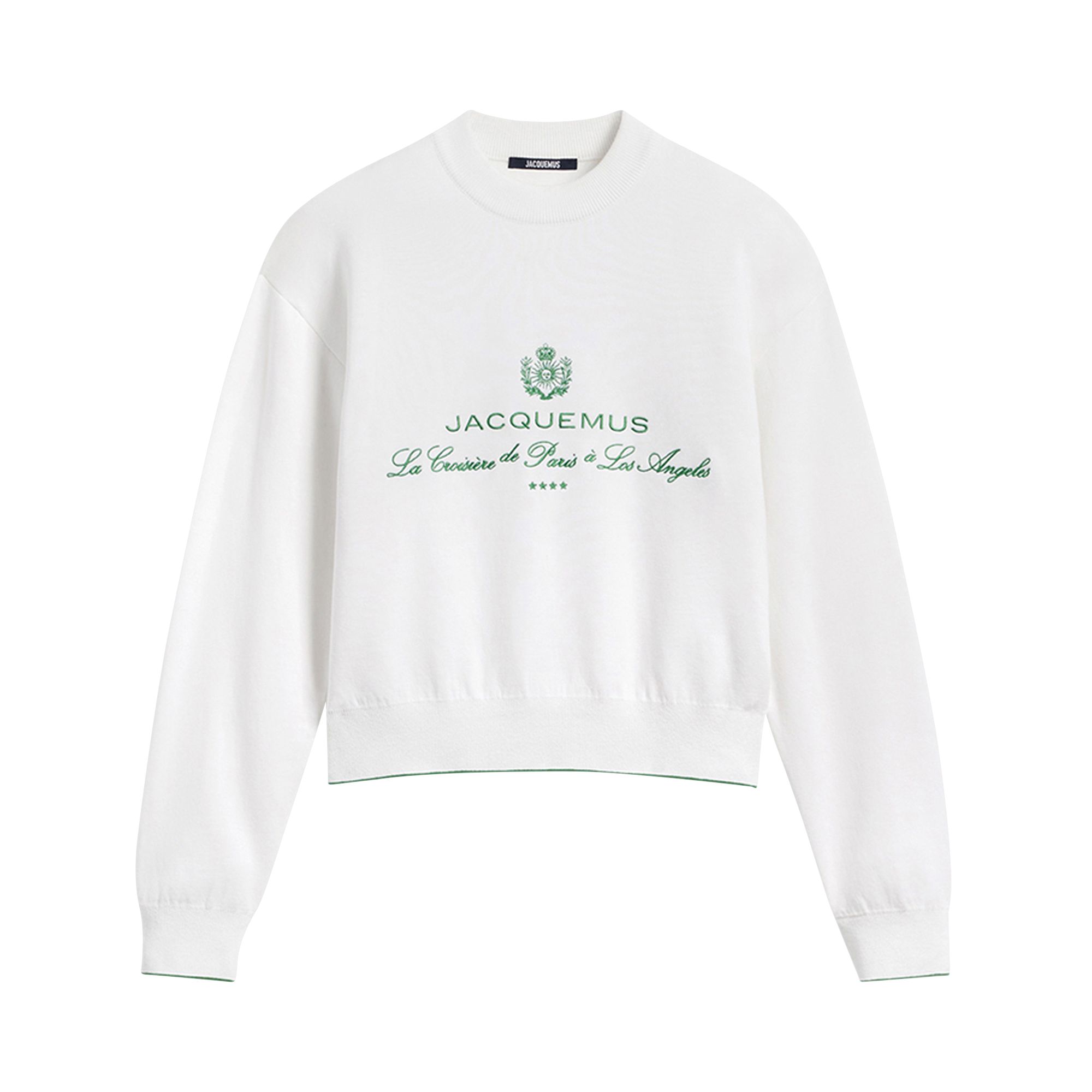 Pre-owned Jacquemus La Maille Venice 'hotel Address White' | Women's Size 40