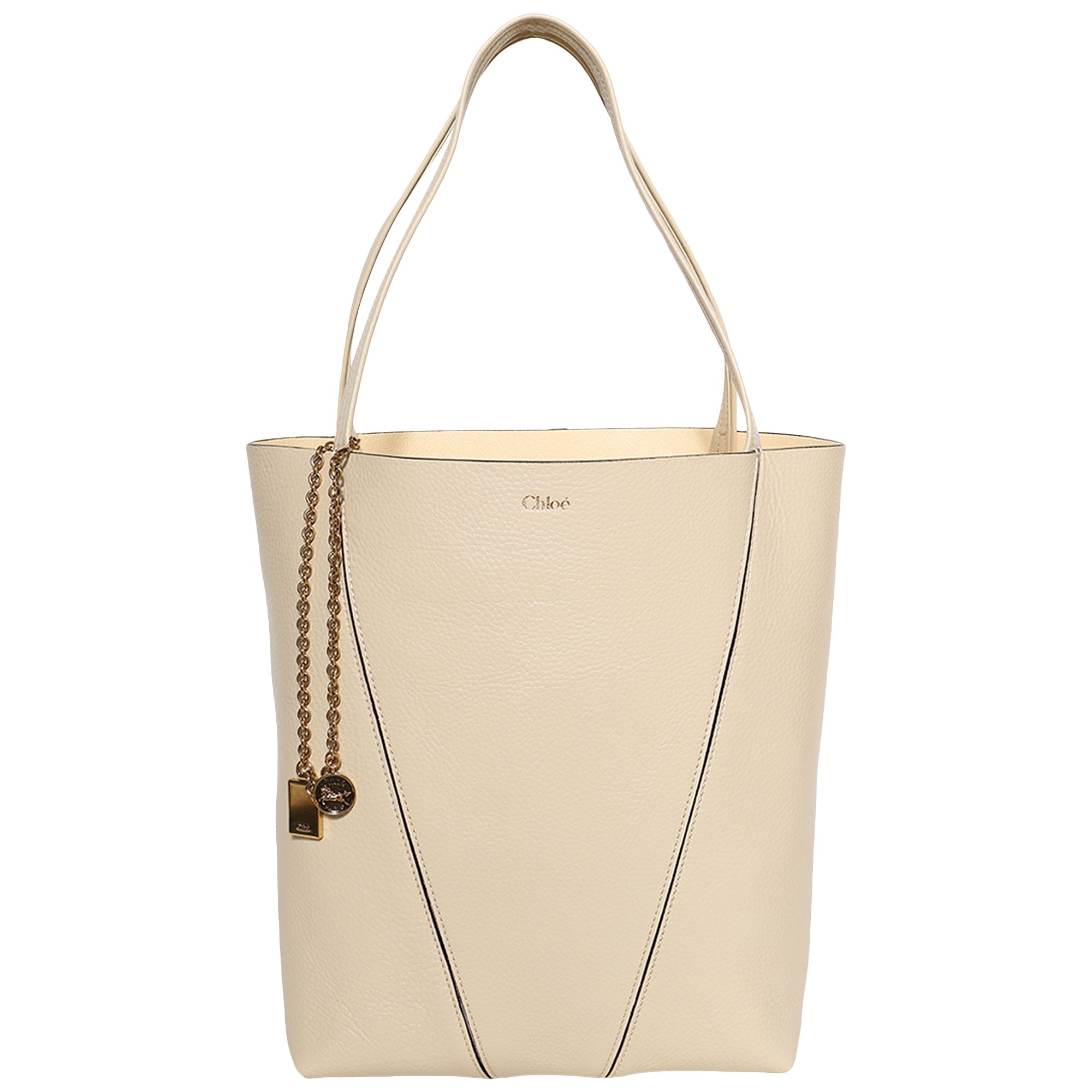 Pre-owned Chloé Spin Tote Bag 'sweet Beige' | Tan | Women's Size Onesize In Brown