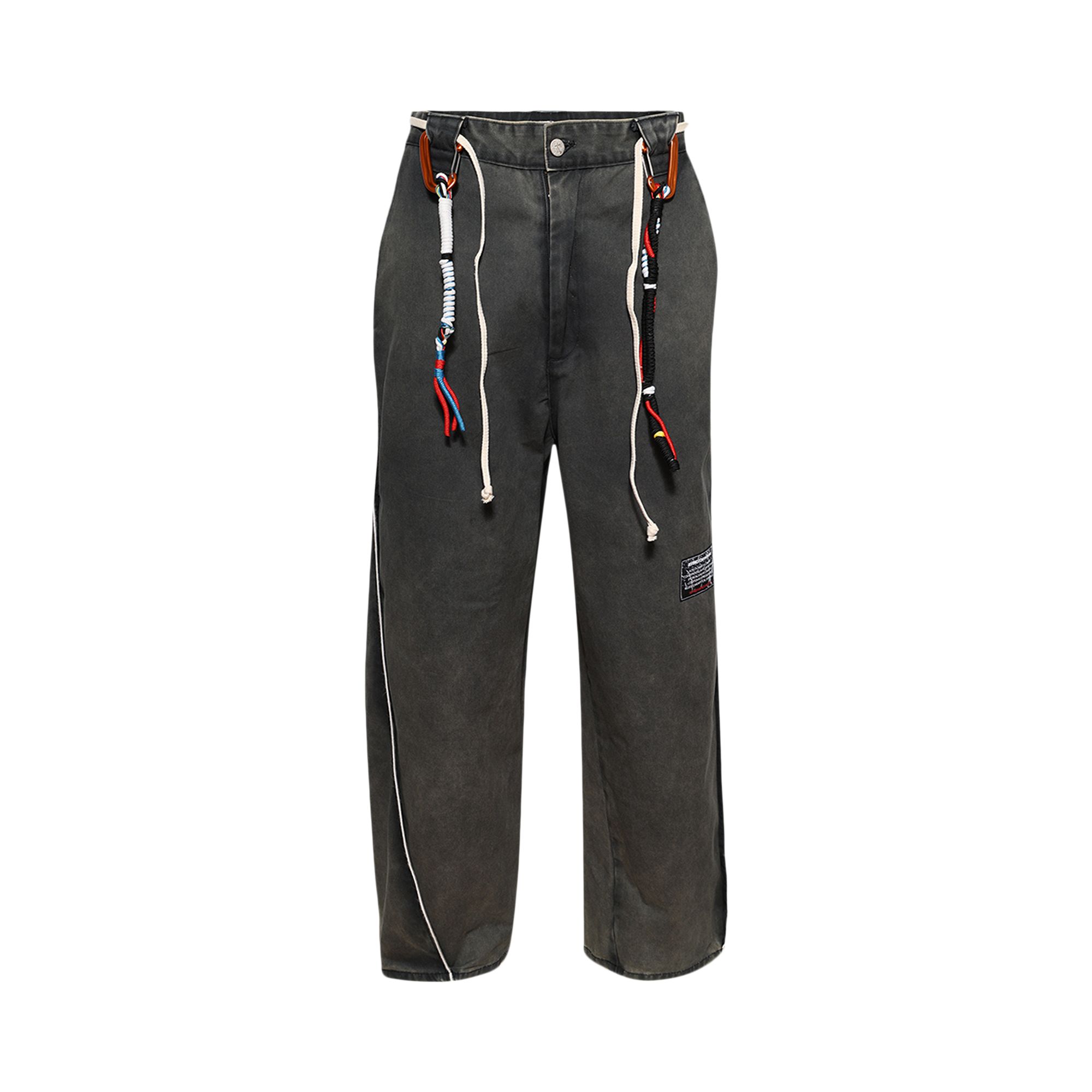 Pre-owned Rivington Roi Rebis Working Man Pant 'alma Rosa' | Black | Men's Size 38