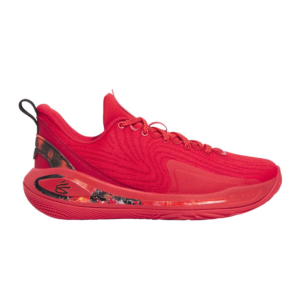Pre-owned Curry Brand Curry Flow 12 Gs 'spark' | Red | Kid's Size 7