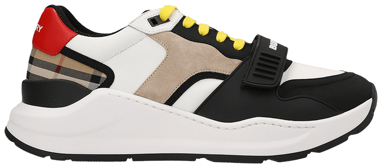 Burberry Ramsey Vintage Check   White Beige