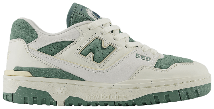 New Balance Wmns 550 Sea Salt Dark Juniper