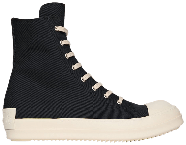Rick Owens Wmns DRKSHDW Hollywood High Black Milk