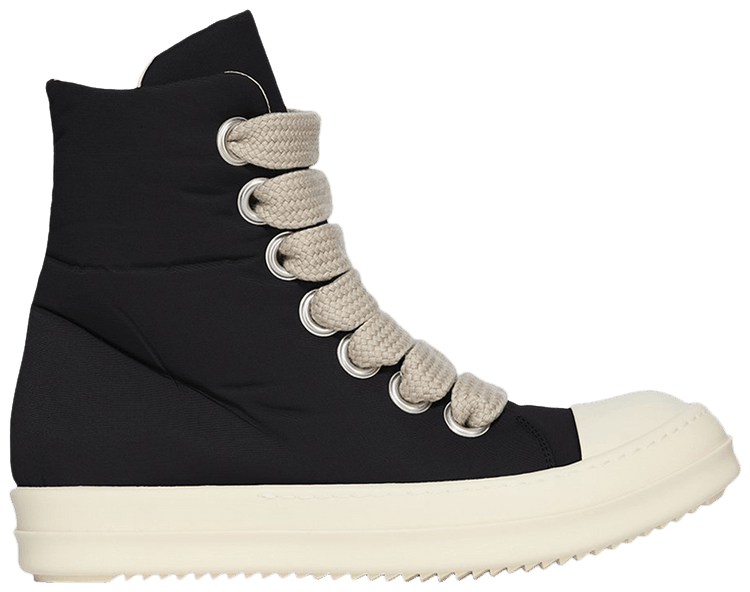 Rick Owens DRKSHDW Hollywood Jumbo Lace Puffer High Black Milk