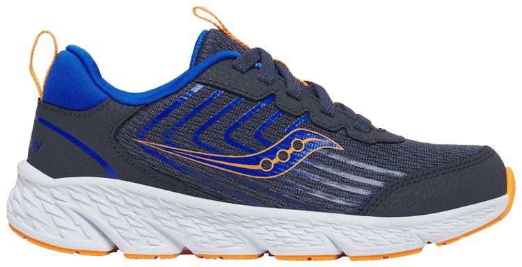 Saucony Wind 30 Lace Big Kid Navy Peel