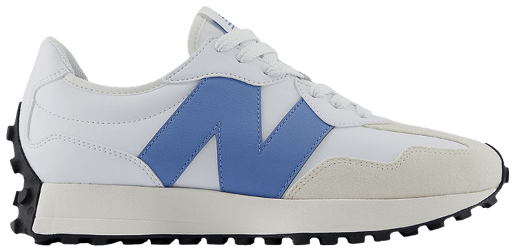New Balance 327 White Blue Laguna