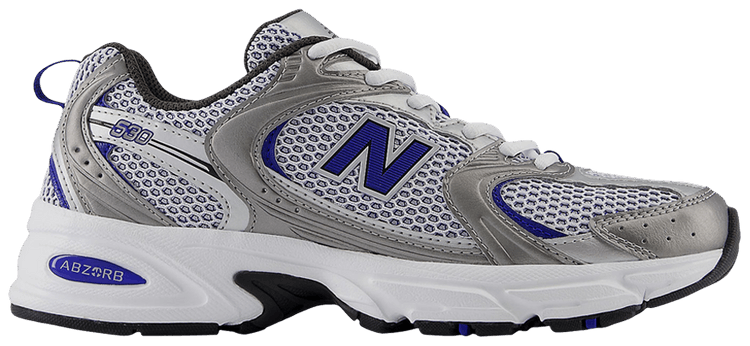 New Balance 530 Silver Metallic Blue Agate