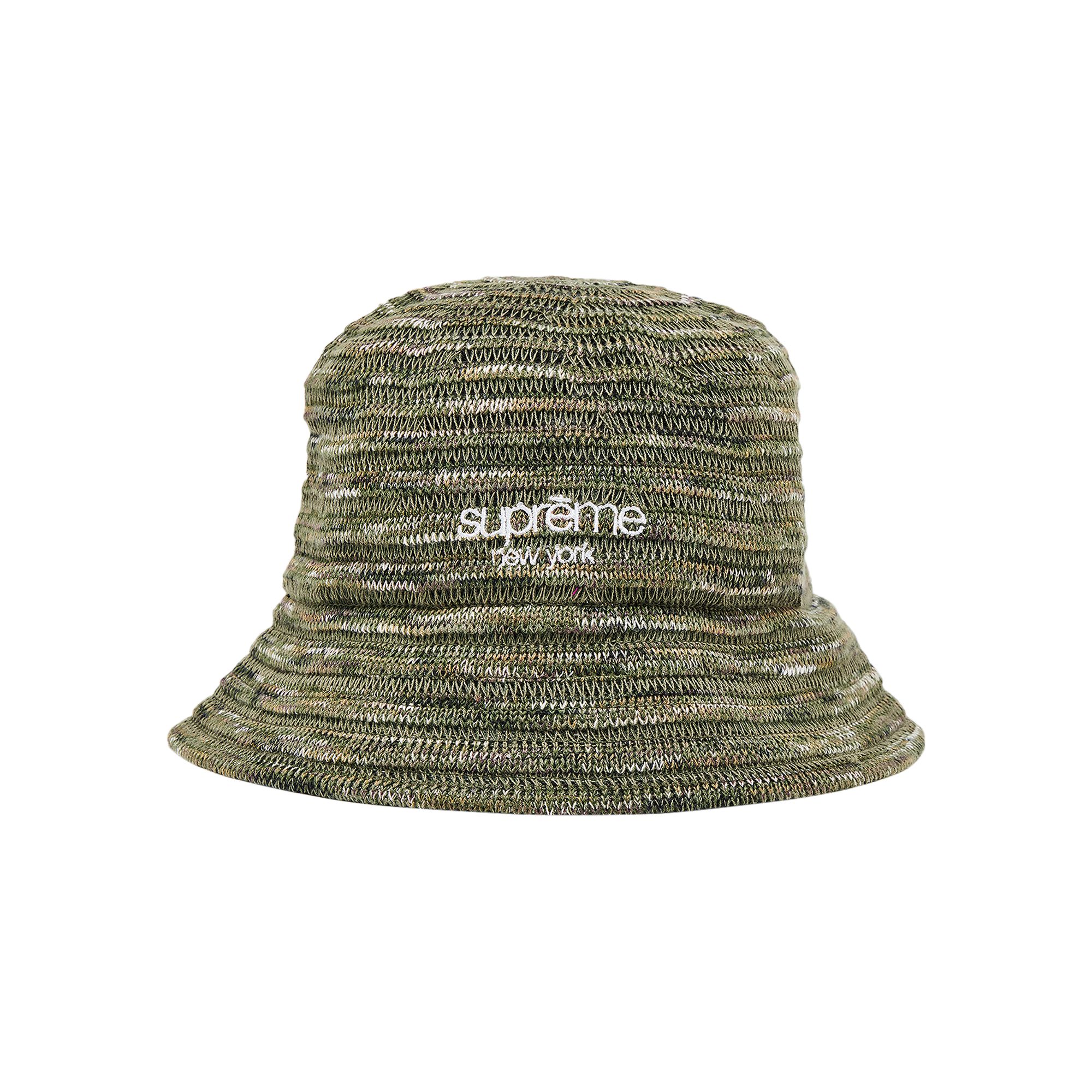 Pre-owned Supreme Open Knit Crusher 'olive' | Green | Men's Size M/l